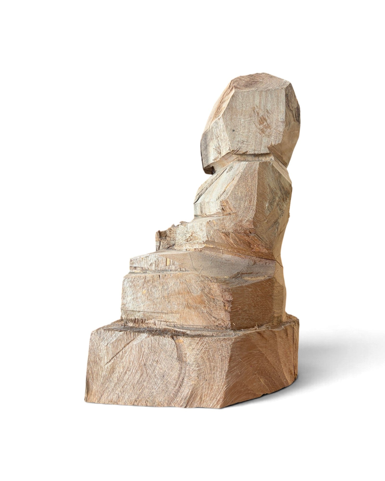 Wooden Carving Buddha Statue