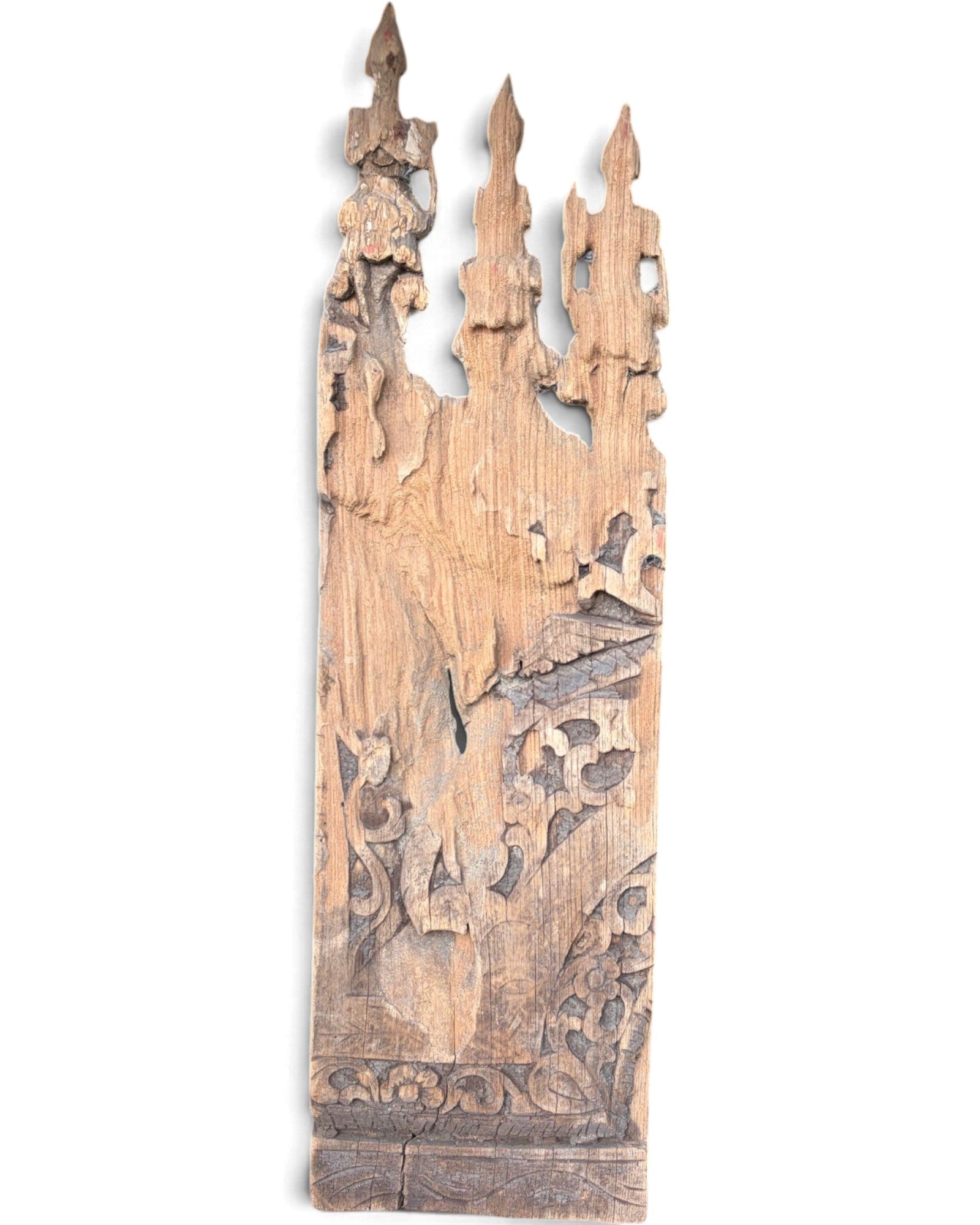 Lanna Angel Wood Carving