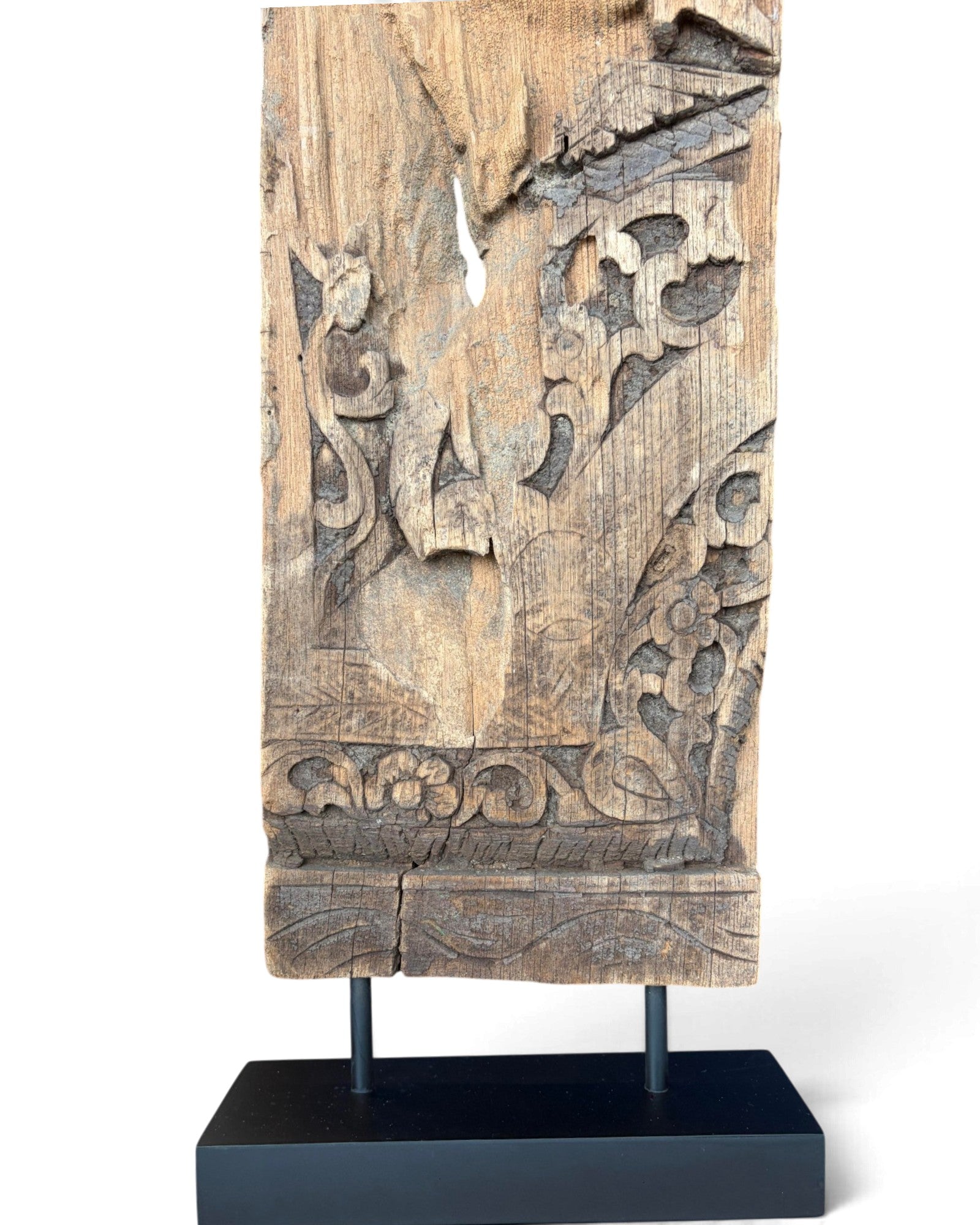 Lanna Angel Wood Carving