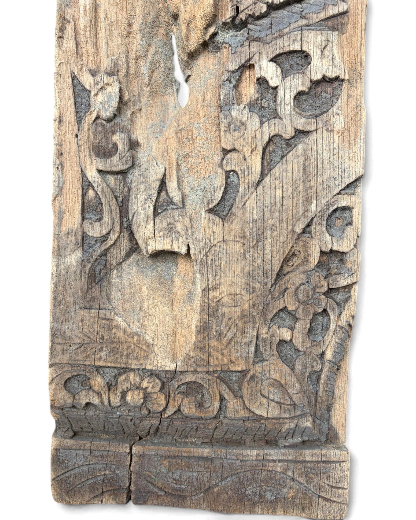 Lanna Angel Wood Carving