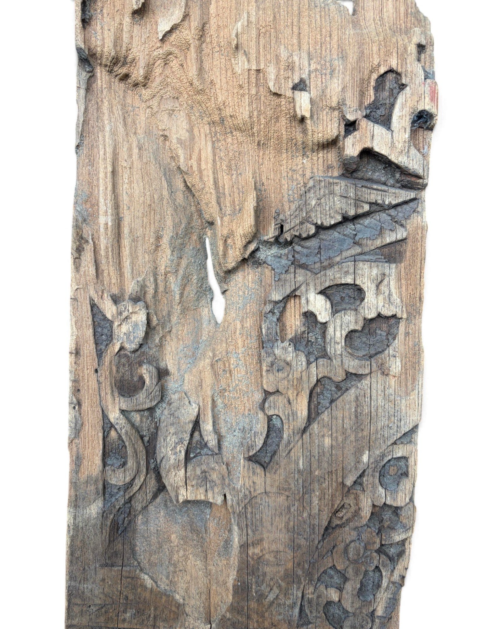 Lanna Angel Wood Carving