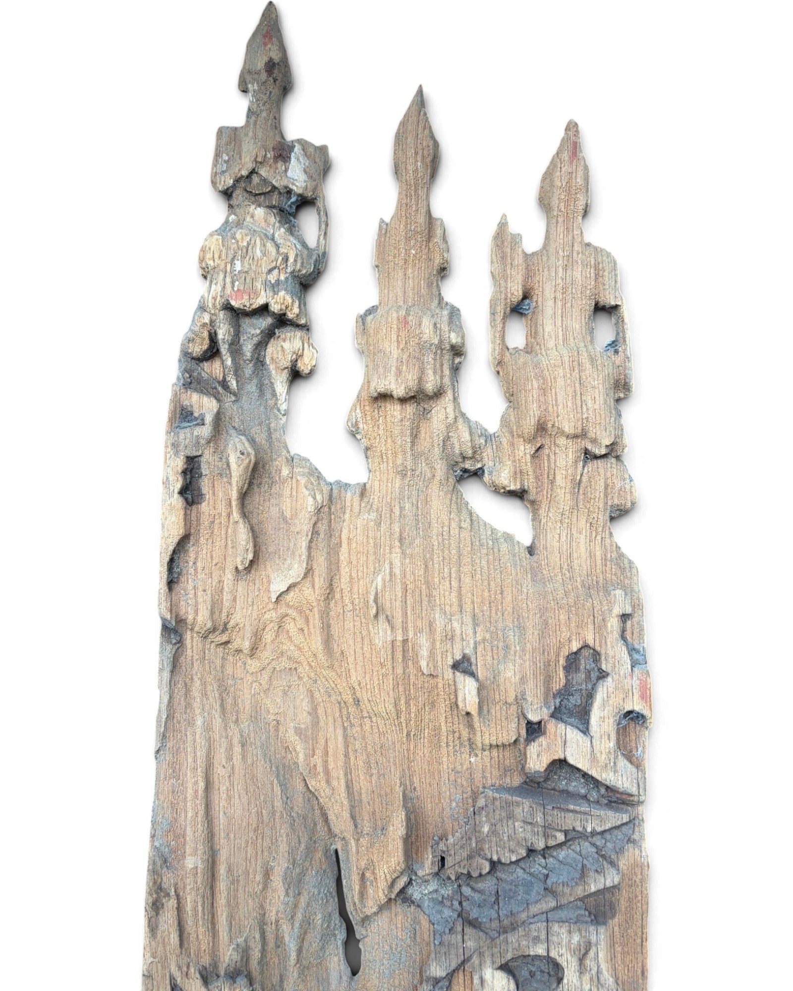 Lanna Angel Wood Carving