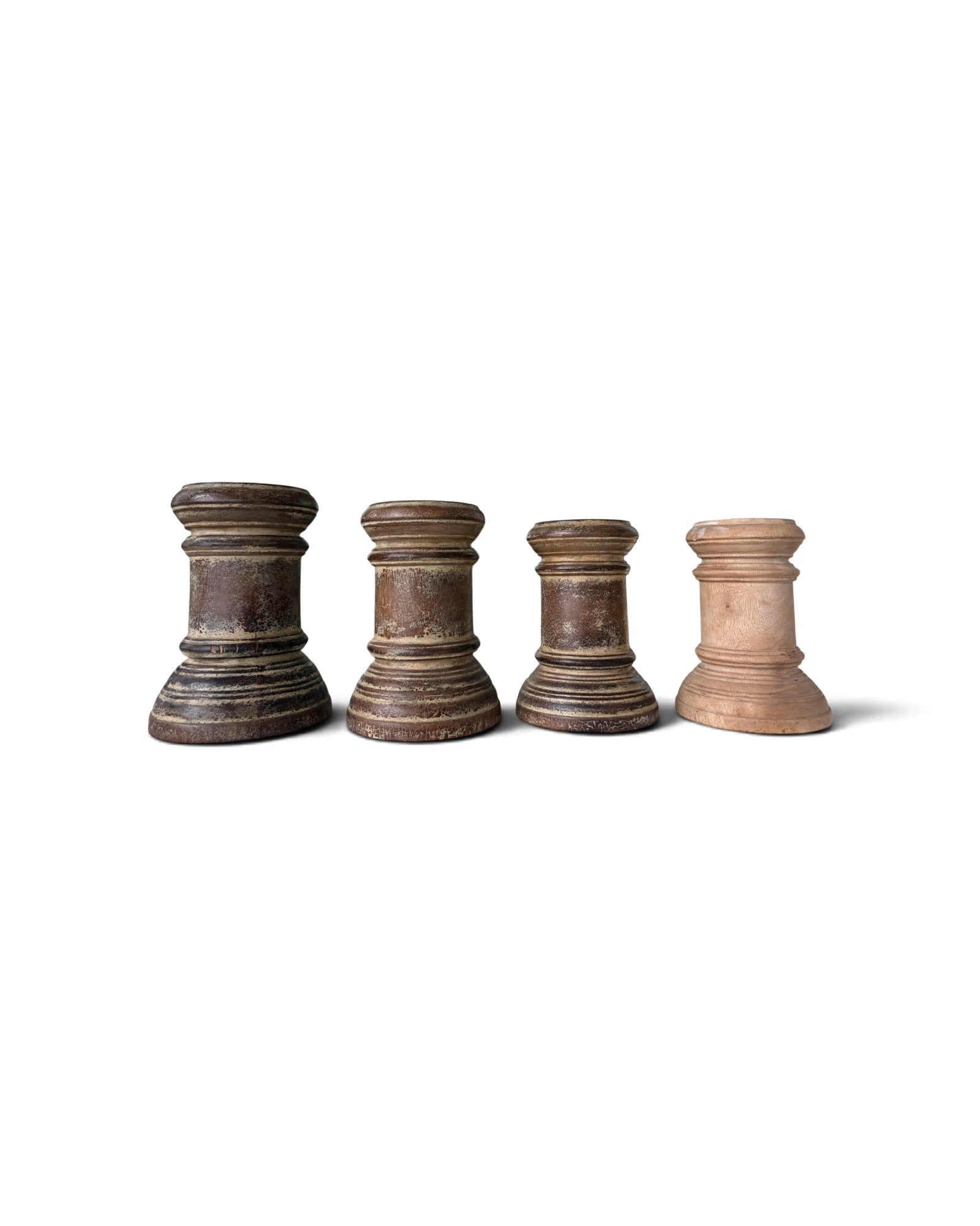 Wooden Candle Holder