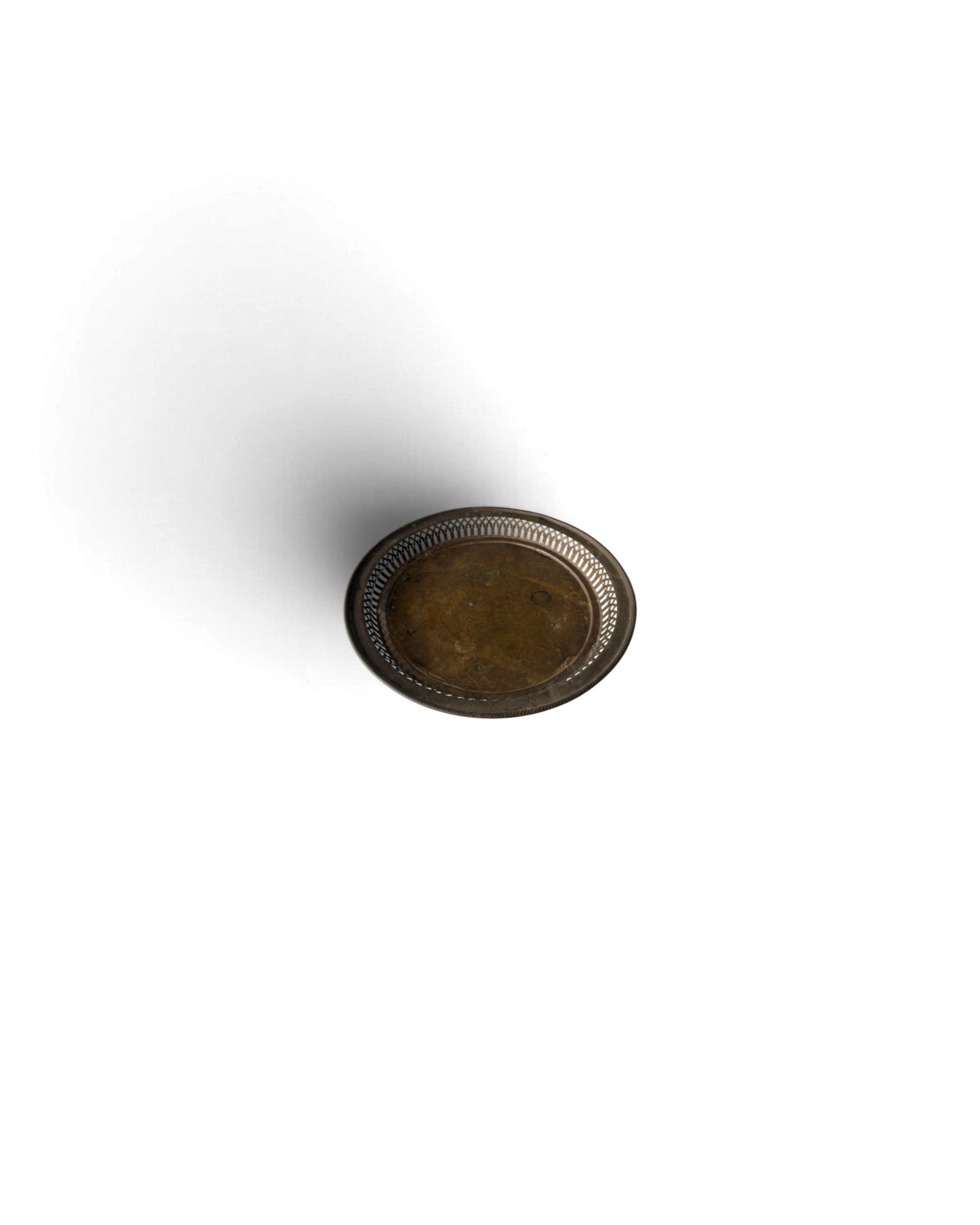 Brass Tray Dia37 (ถาดทองเหลือง)