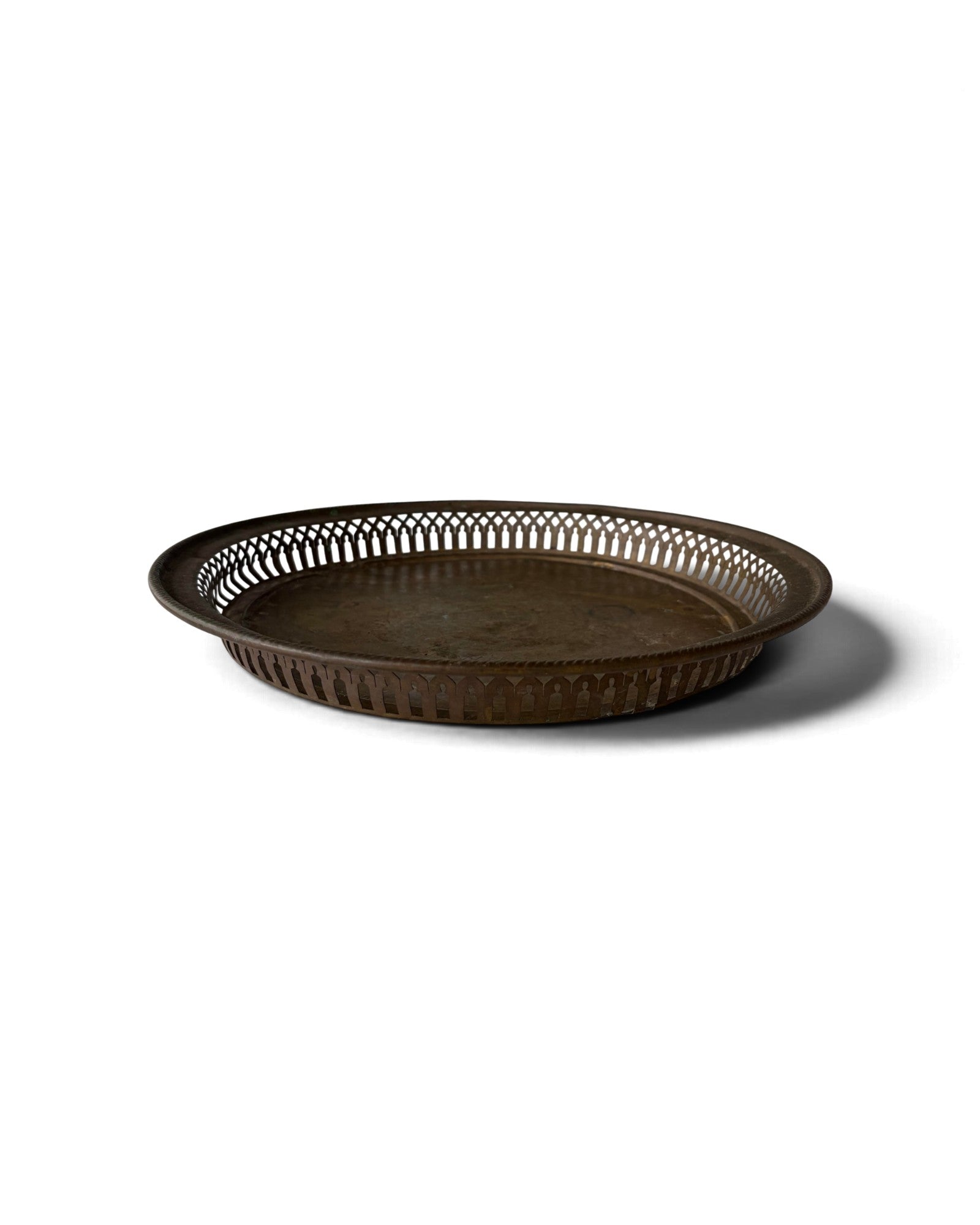 Brass Tray Dia37 (ถาดทองเหลือง)