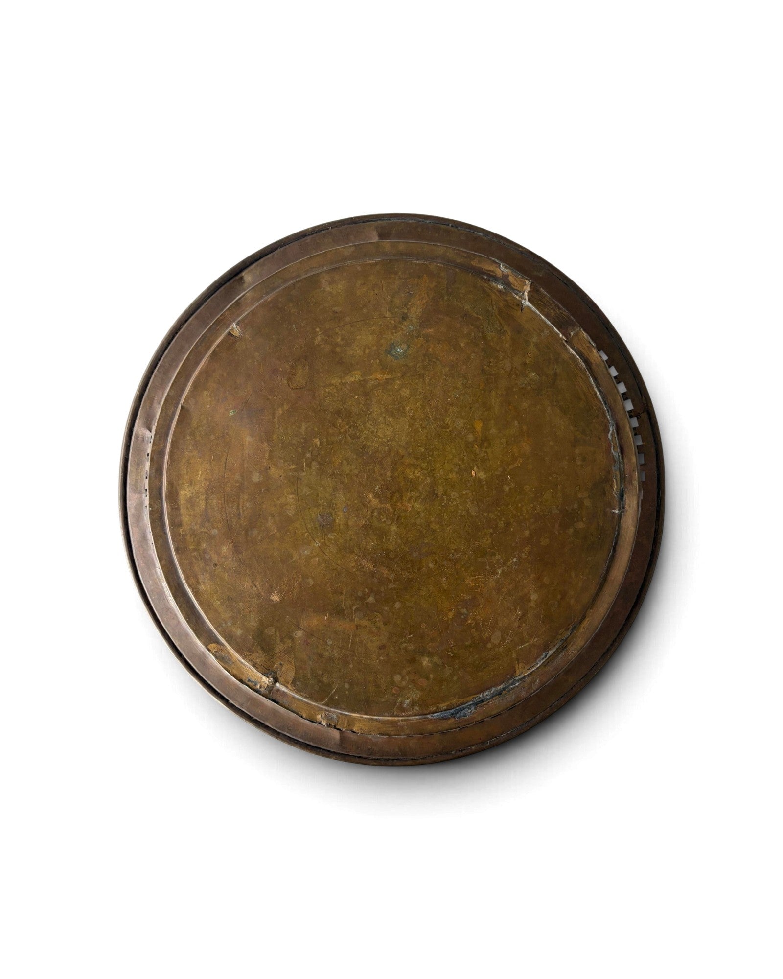 Brass Tray Dia37 (ถาดทองเหลือง)