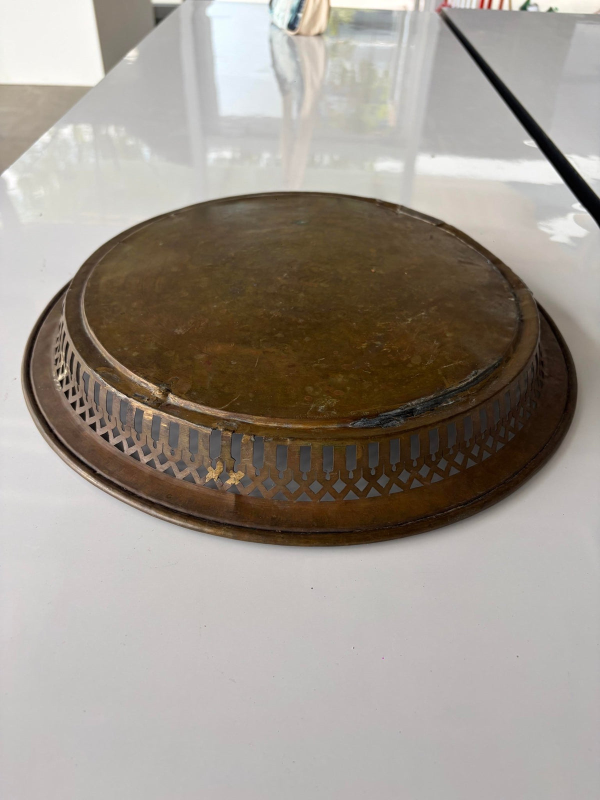 Brass Tray Dia37 (ถาดทองเหลือง) - Surround Living - 8