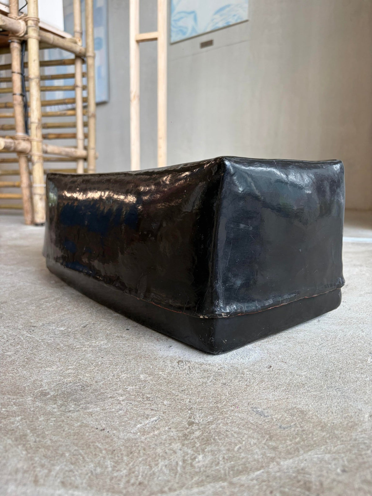 Black Lacquerware Container S - Surround Living - 8