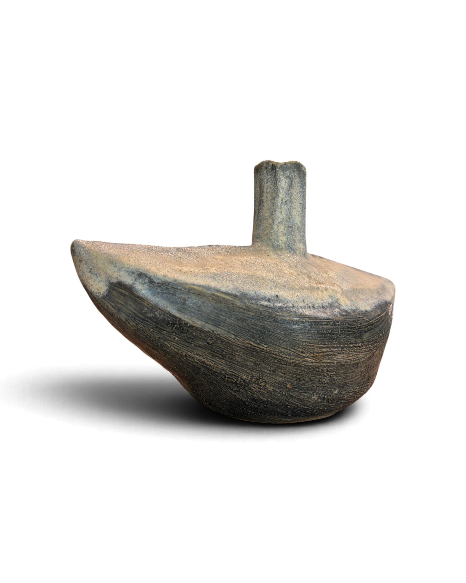 Raku Ceramic Vase