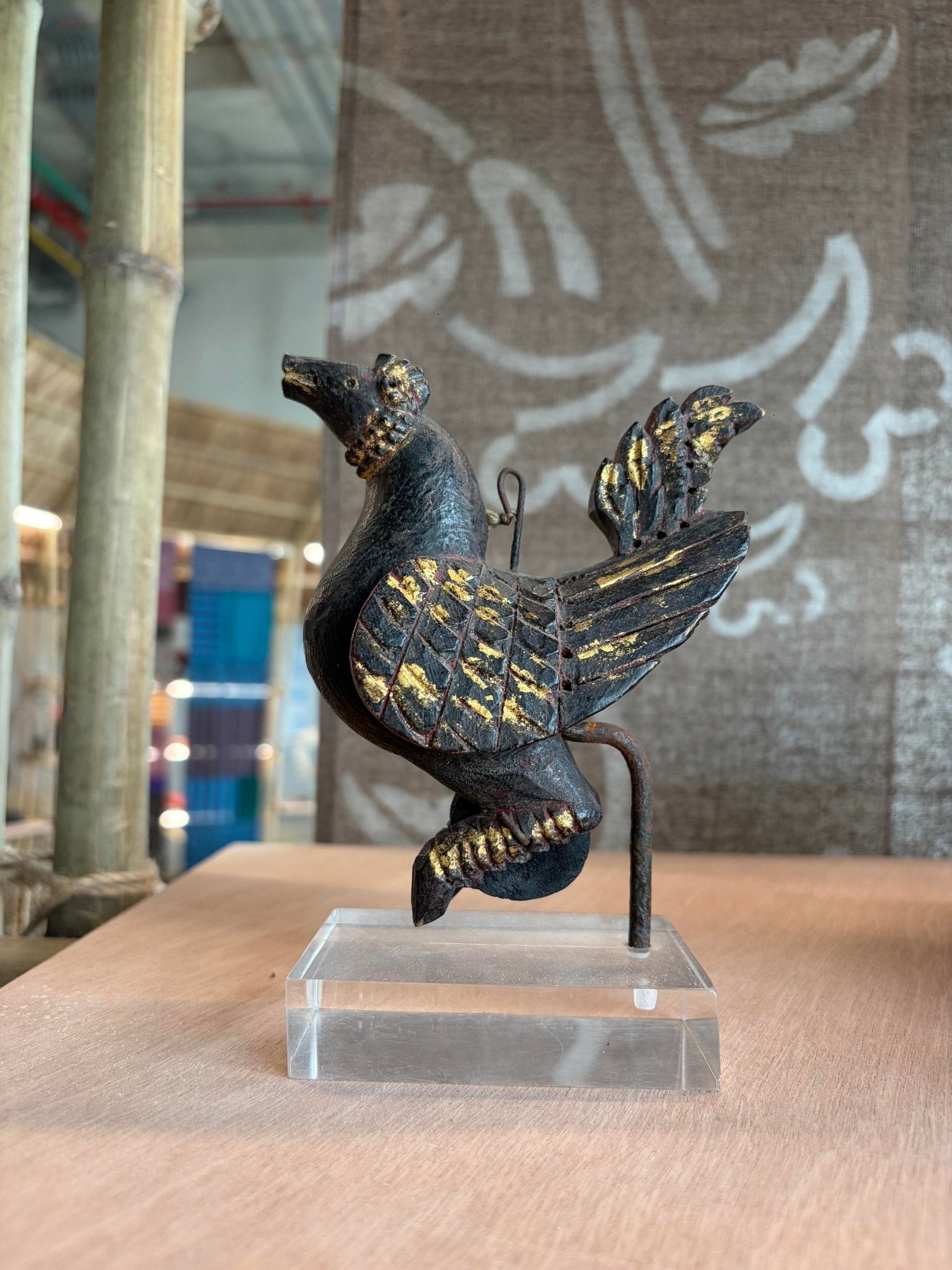 Mandalay Wooden Swan Figurine - Surround Living - 2