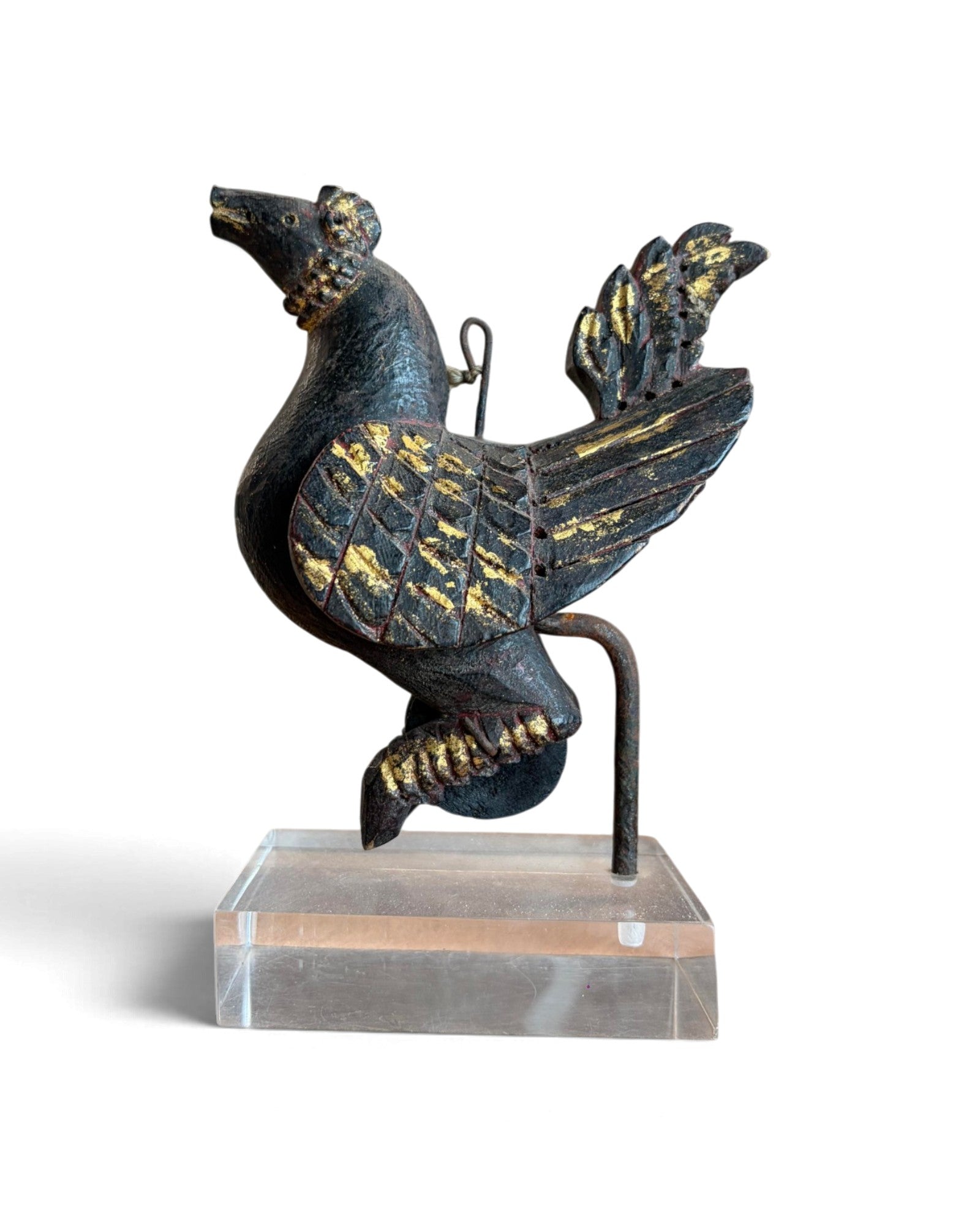Mandalay Wooden Swan Figurine