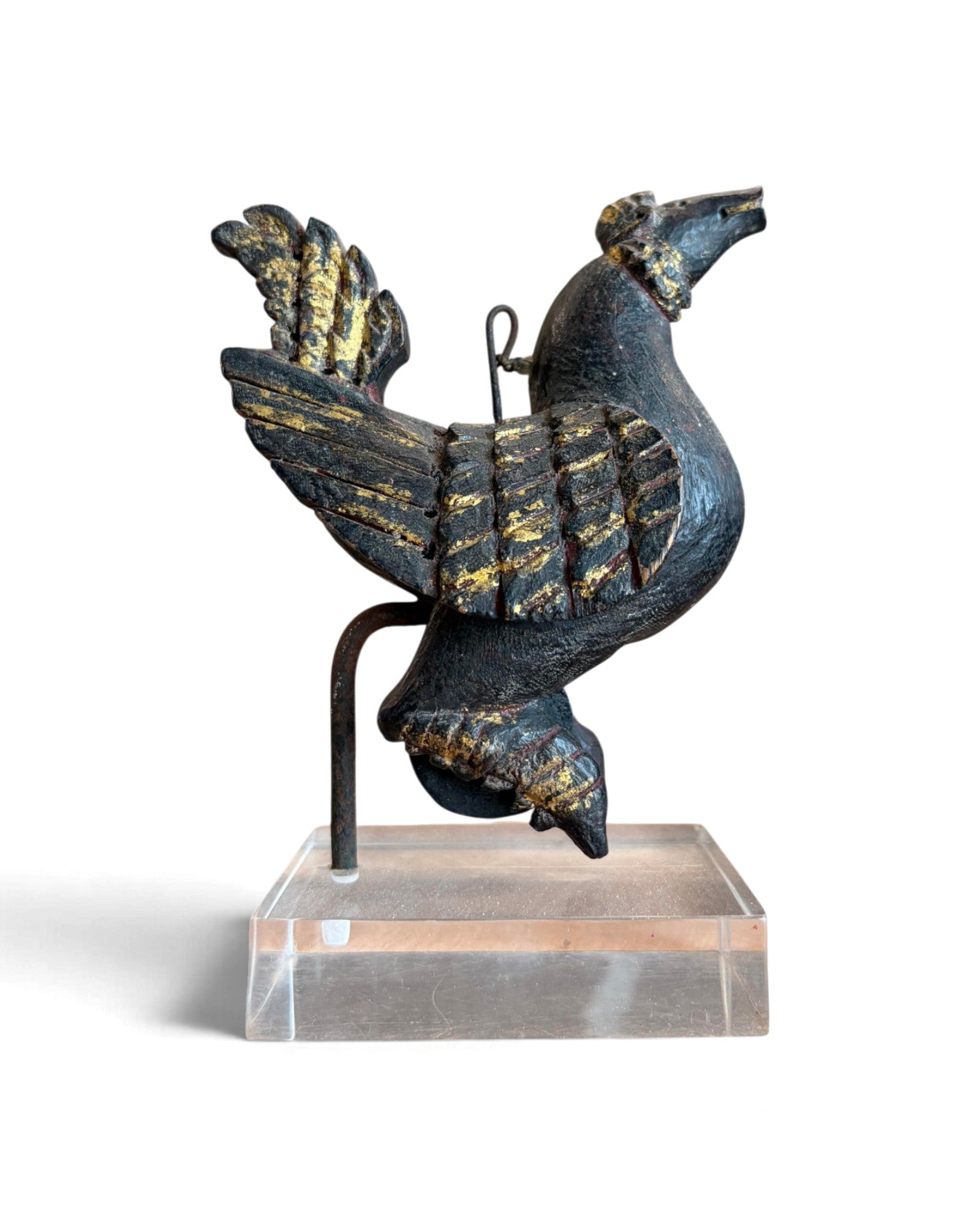 Mandalay Wooden Swan Figurine