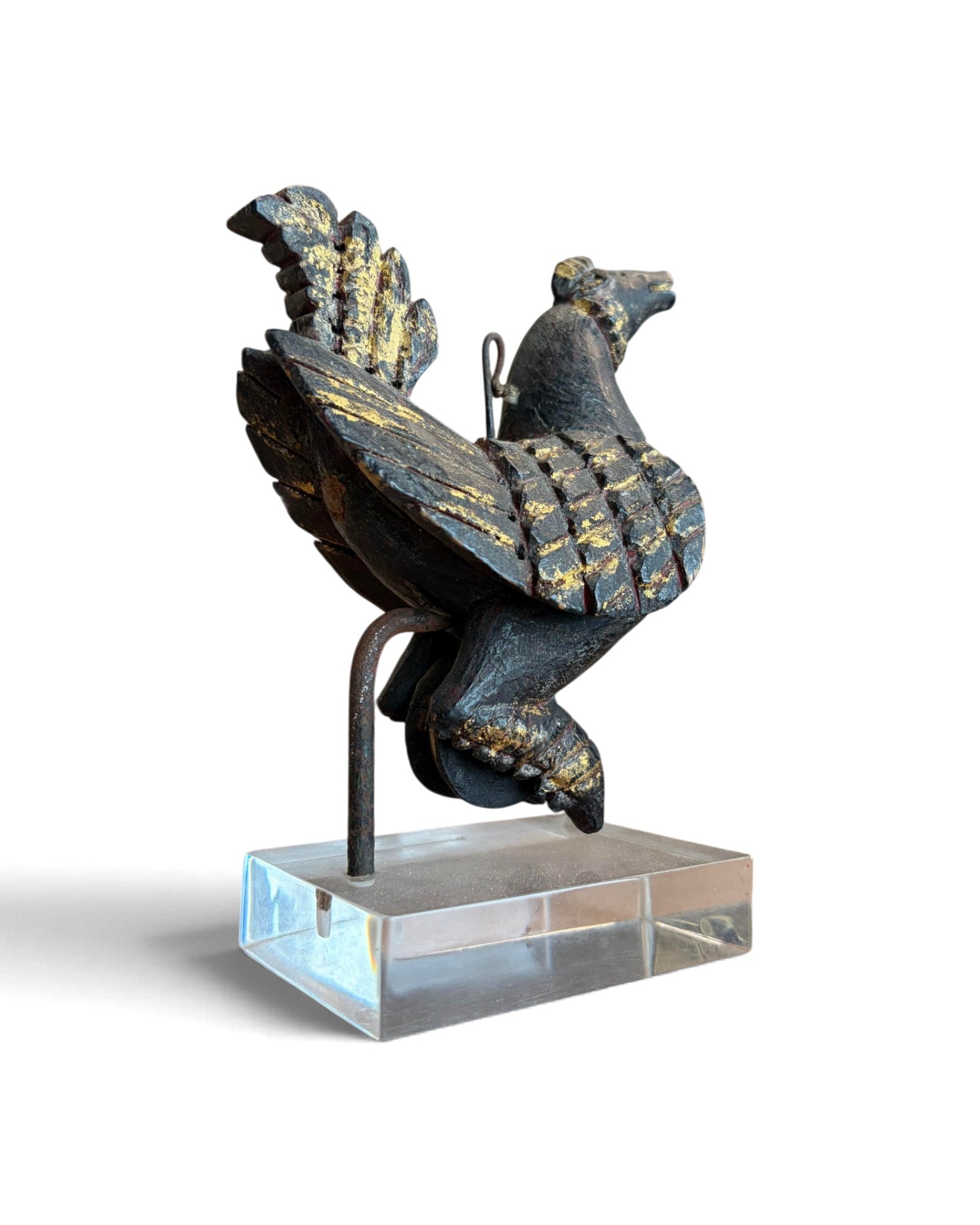 Mandalay Wooden Swan Figurine