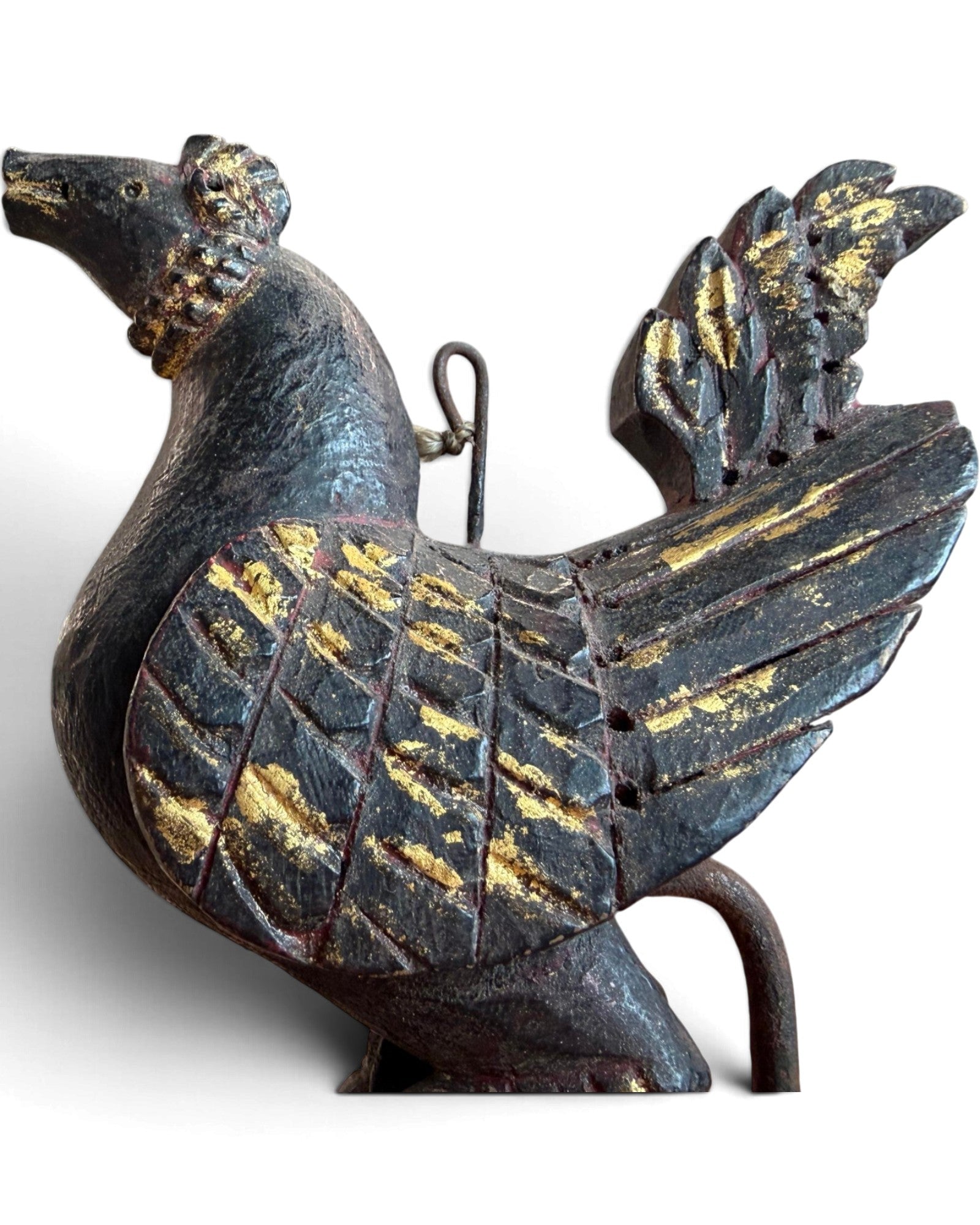 Mandalay Wooden Swan Figurine