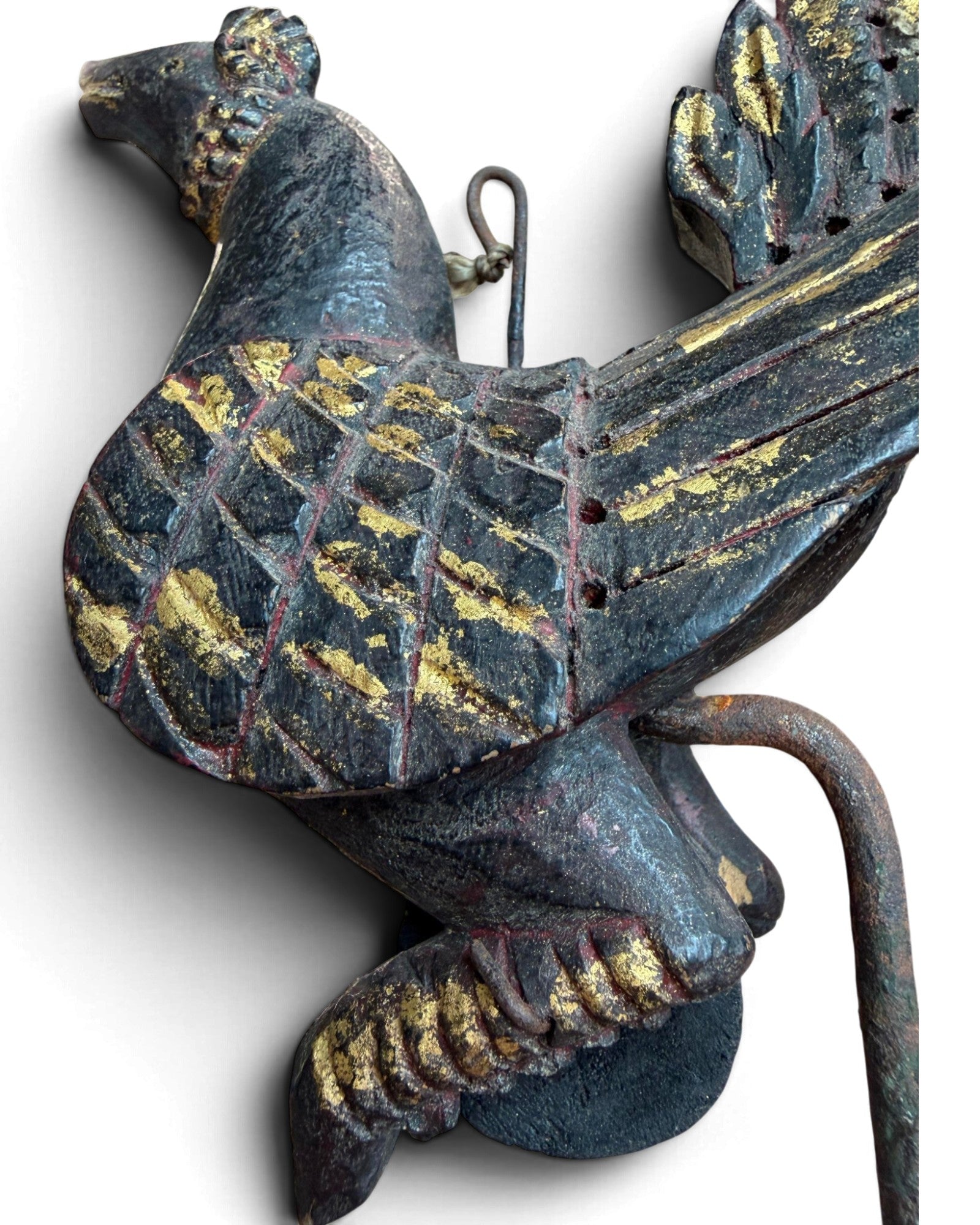 Mandalay Wooden Swan Figurine