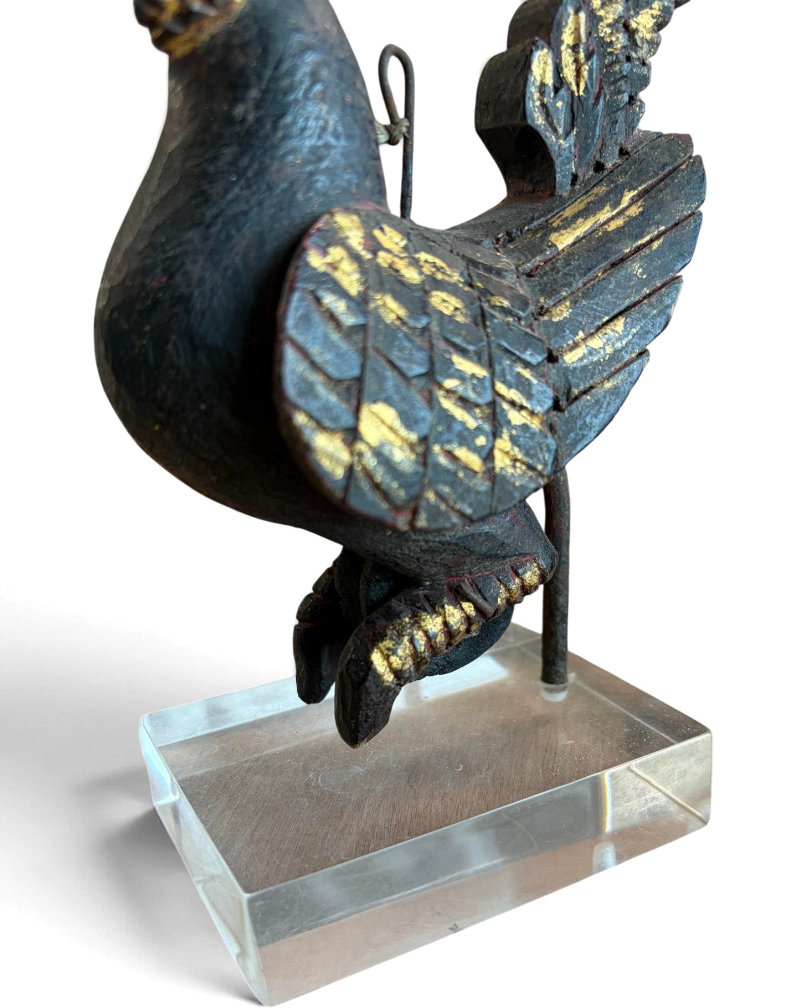 Mandalay Wooden Swan Figurine