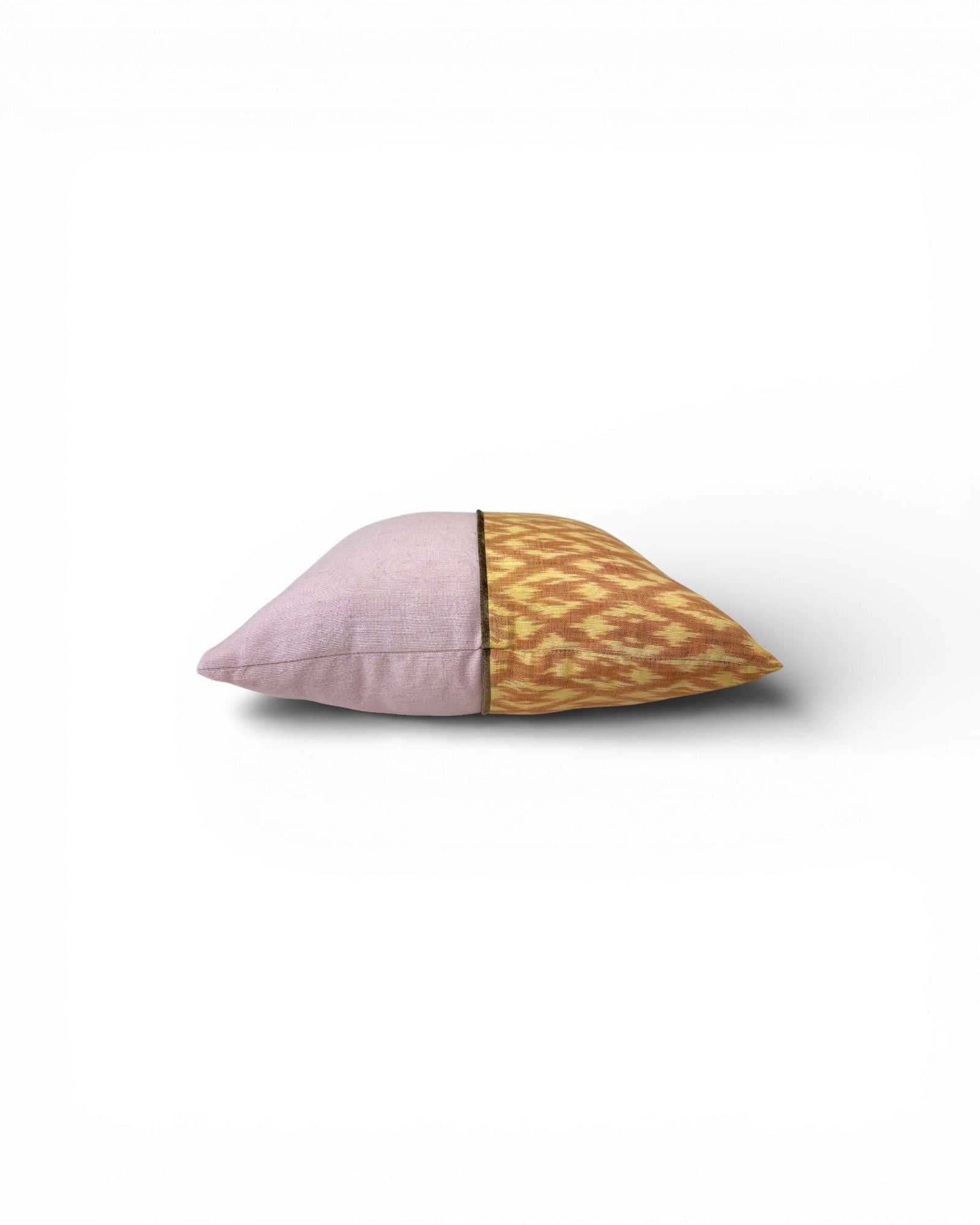 Ikat Textile Accent Cushion - Pink & Beige - Surround Living - 10