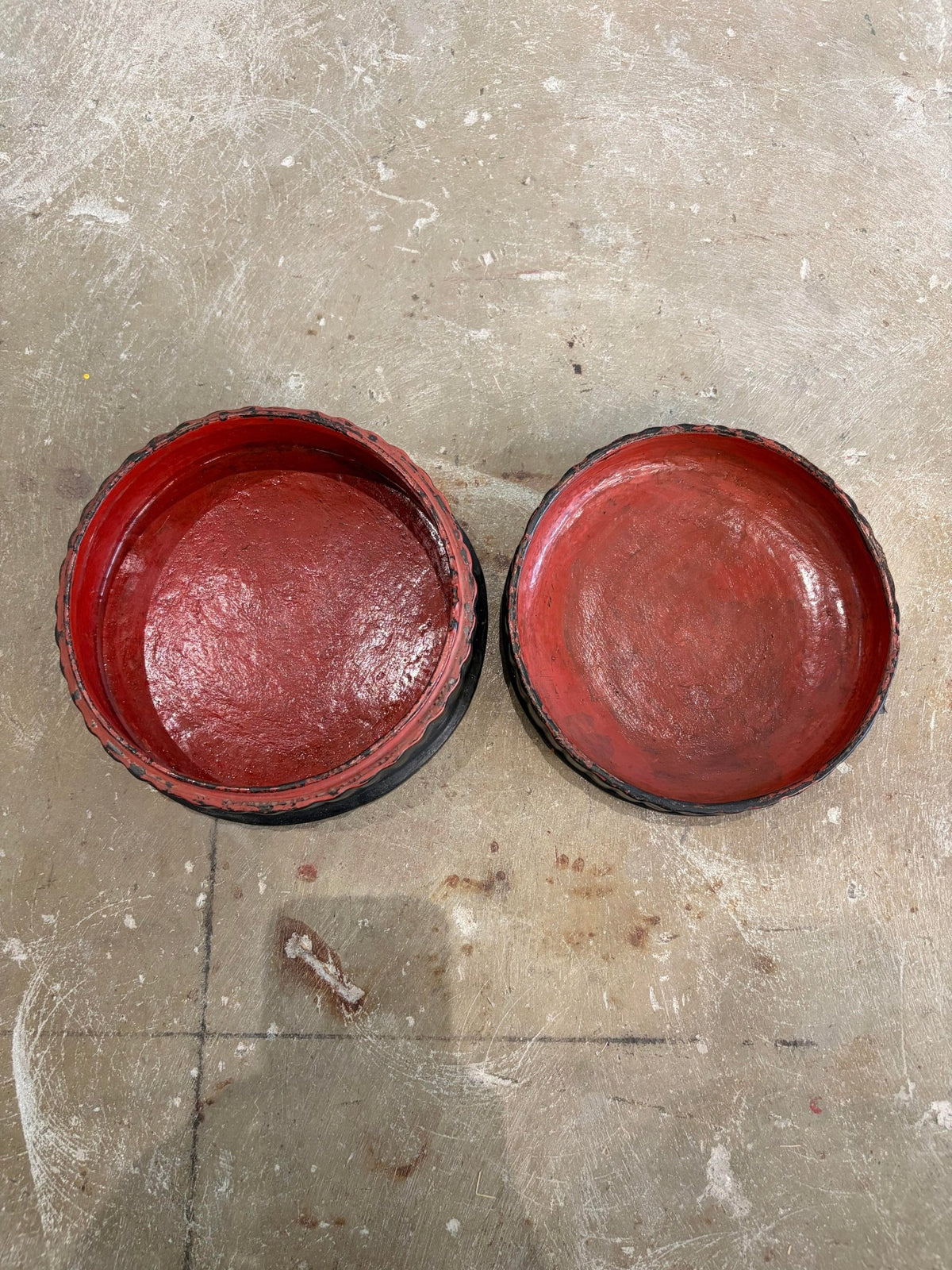 Black Burmese Lacquerware with Lid - Surround Living - 4