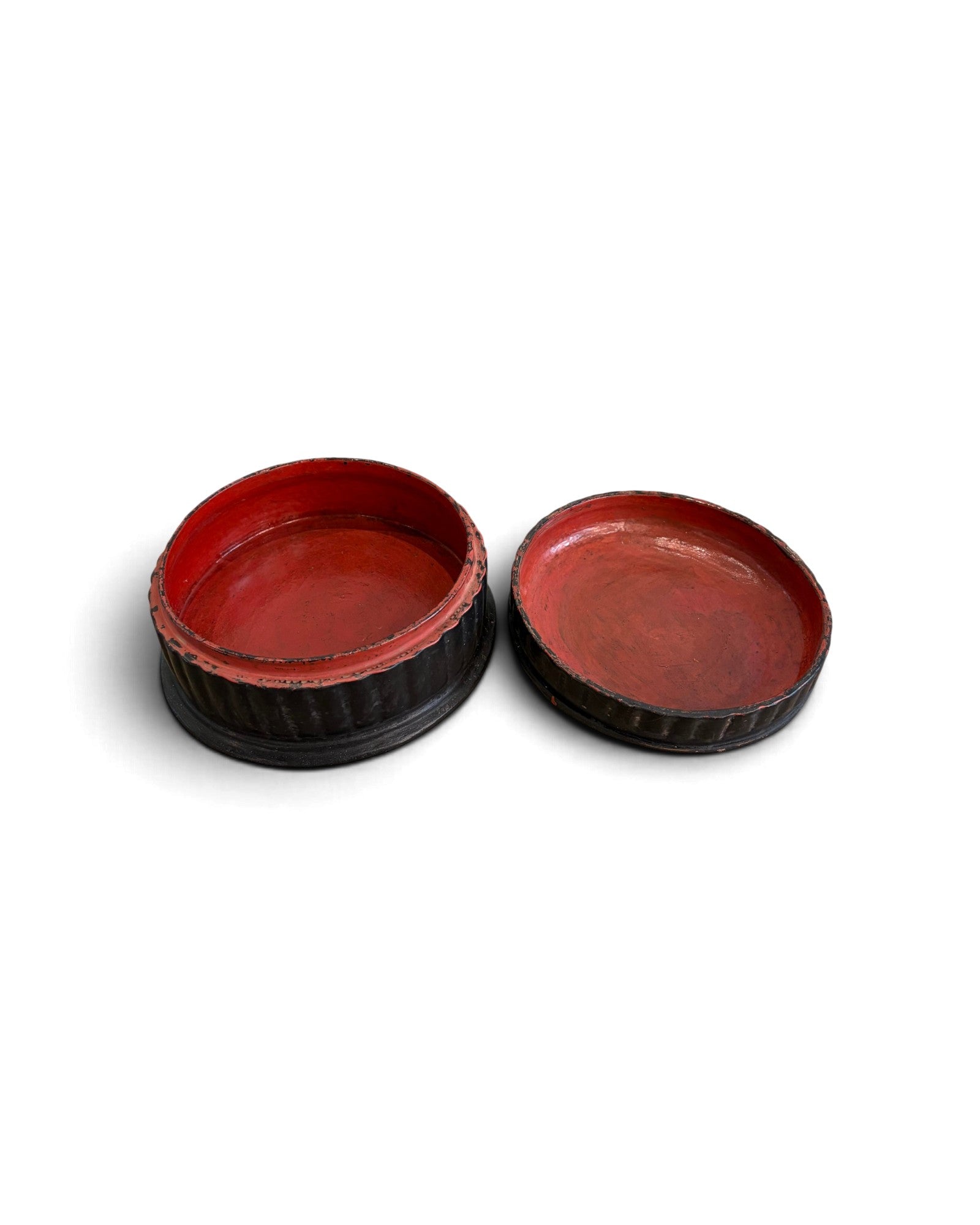 Black Burmese Lacquerware with Lid
