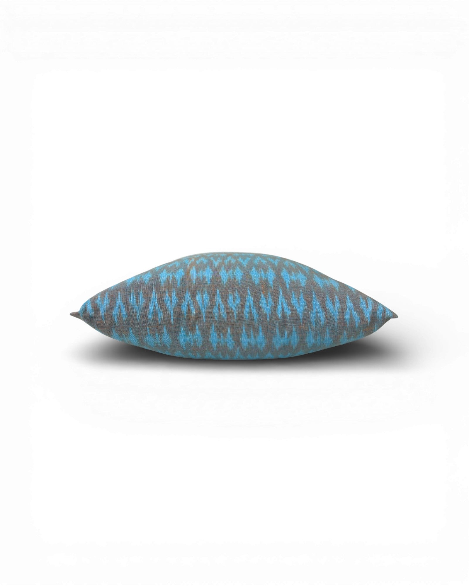 Ikat Panel Cushion - Light Blue