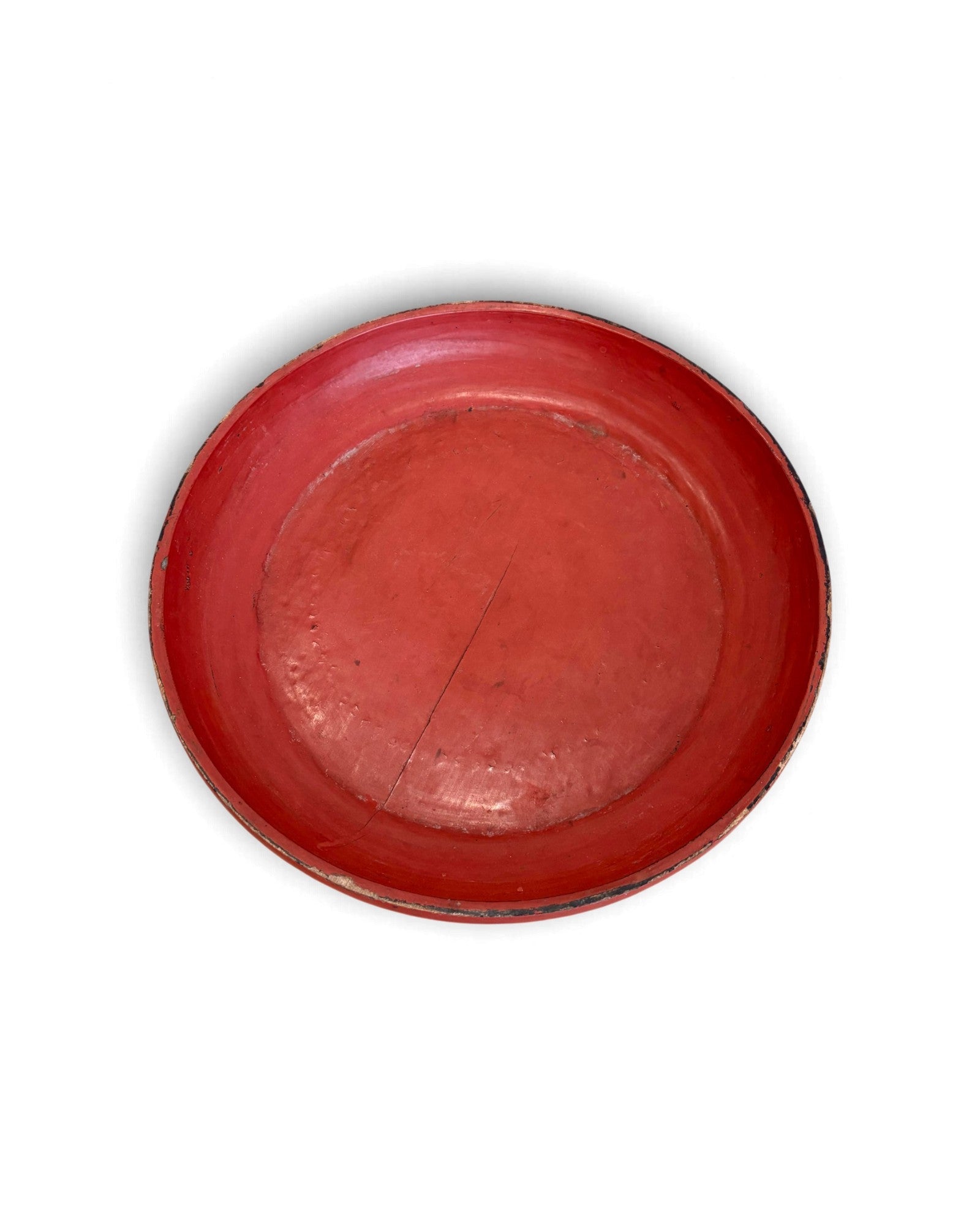 Burmese Low Wooden Pedestal Tray for Dining (ขันโตกพม่า)