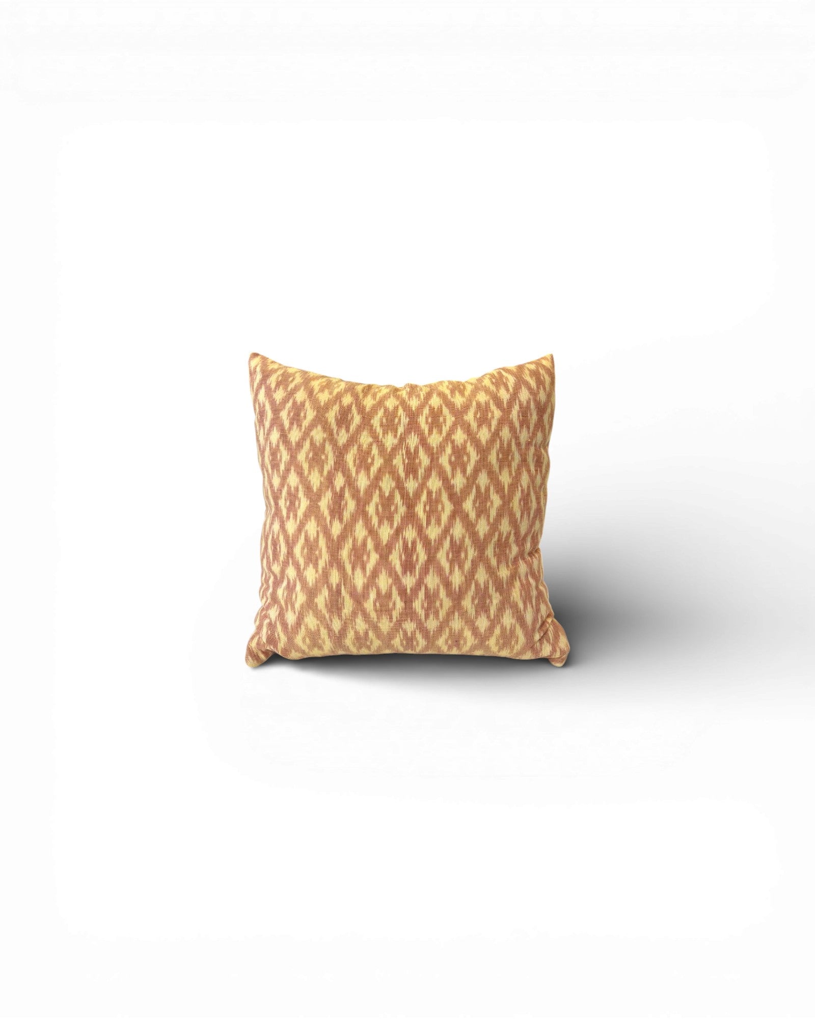 Golden Ikat Cushion