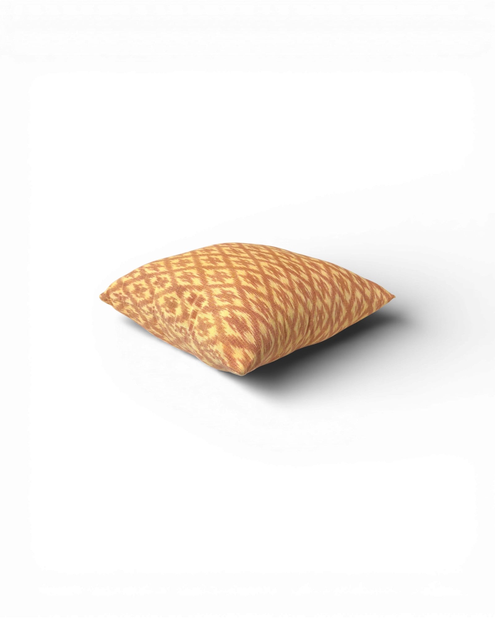 Golden Ikat Cushion