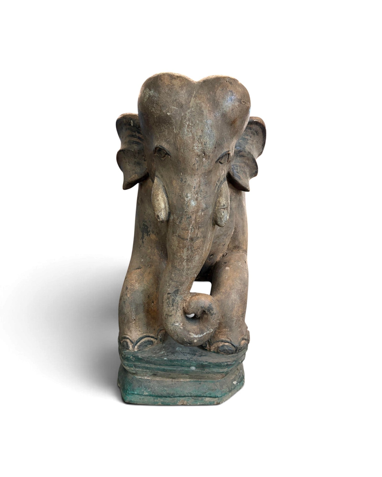 Wooden Elephant Figure (ไม้แกะช้าง)