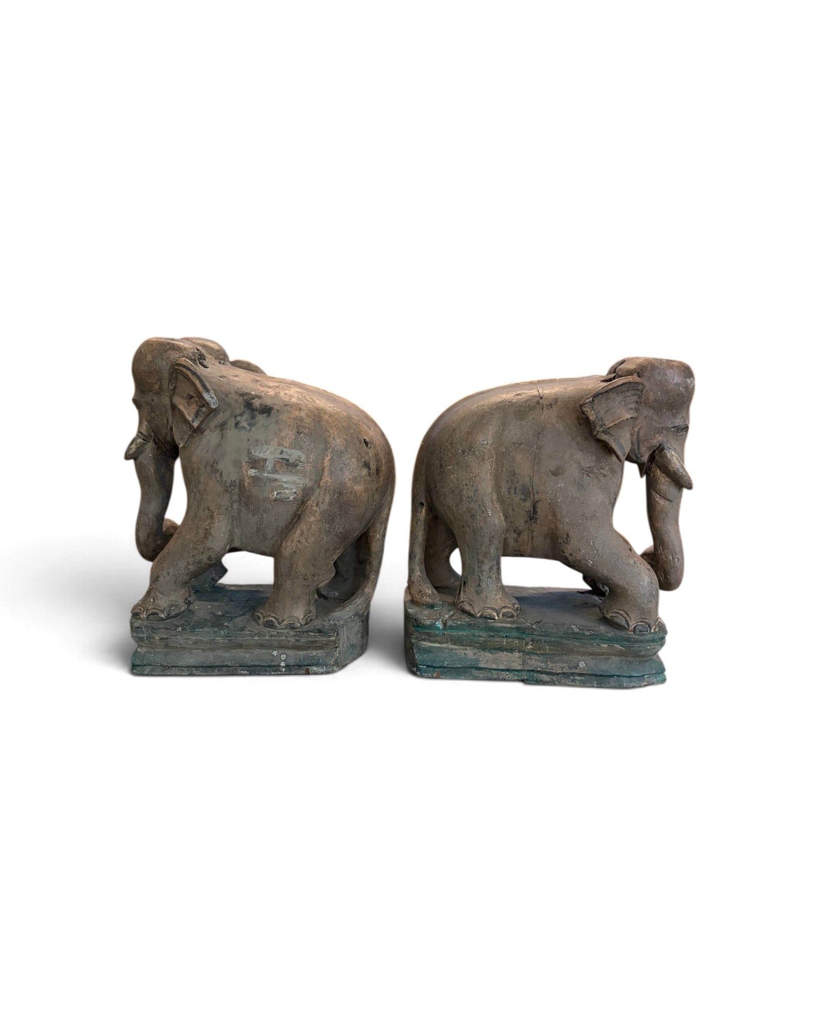 Wooden Elephant Figure (ไม้แกะช้าง)