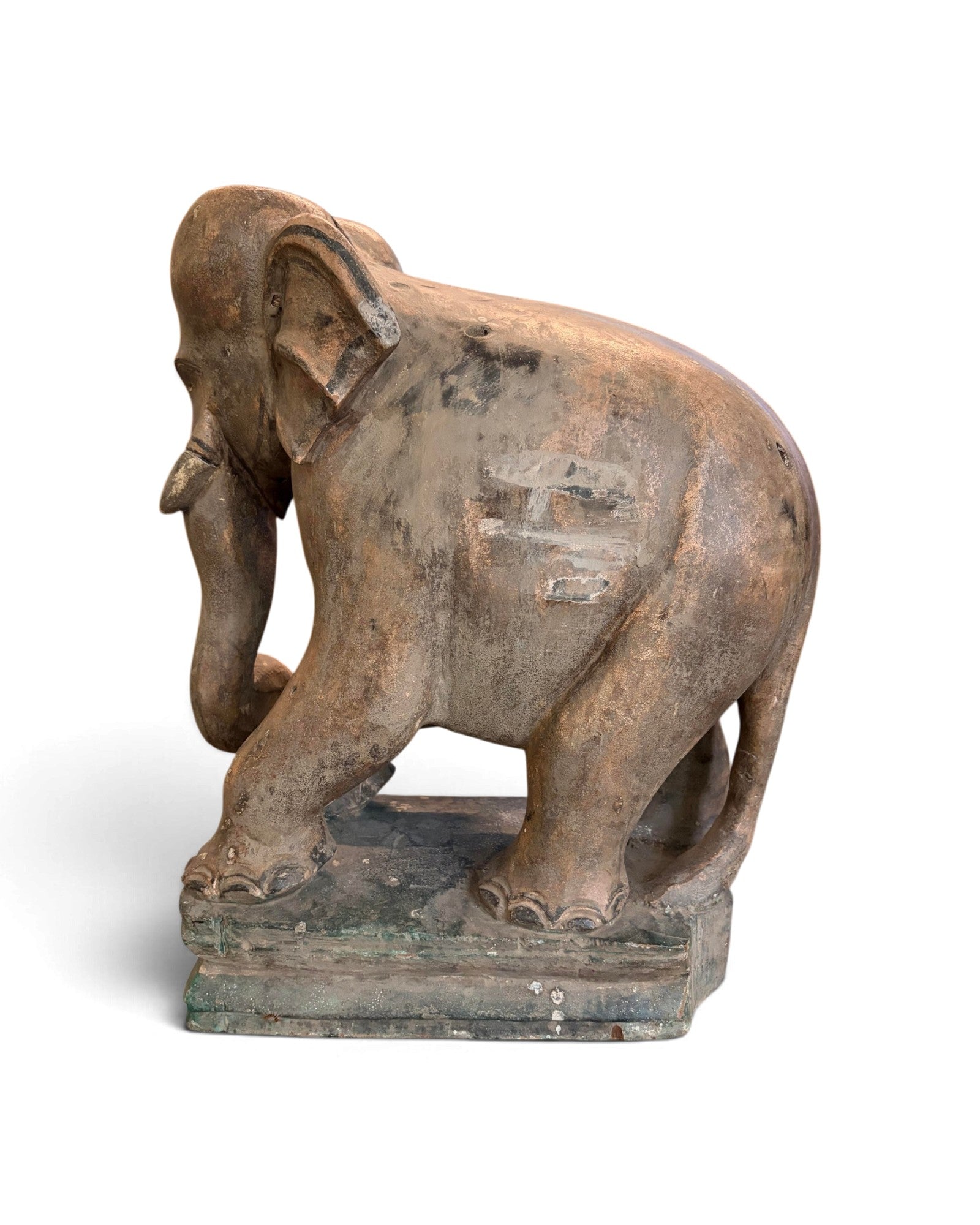 Wooden Elephant Figure (ไม้แกะช้าง)