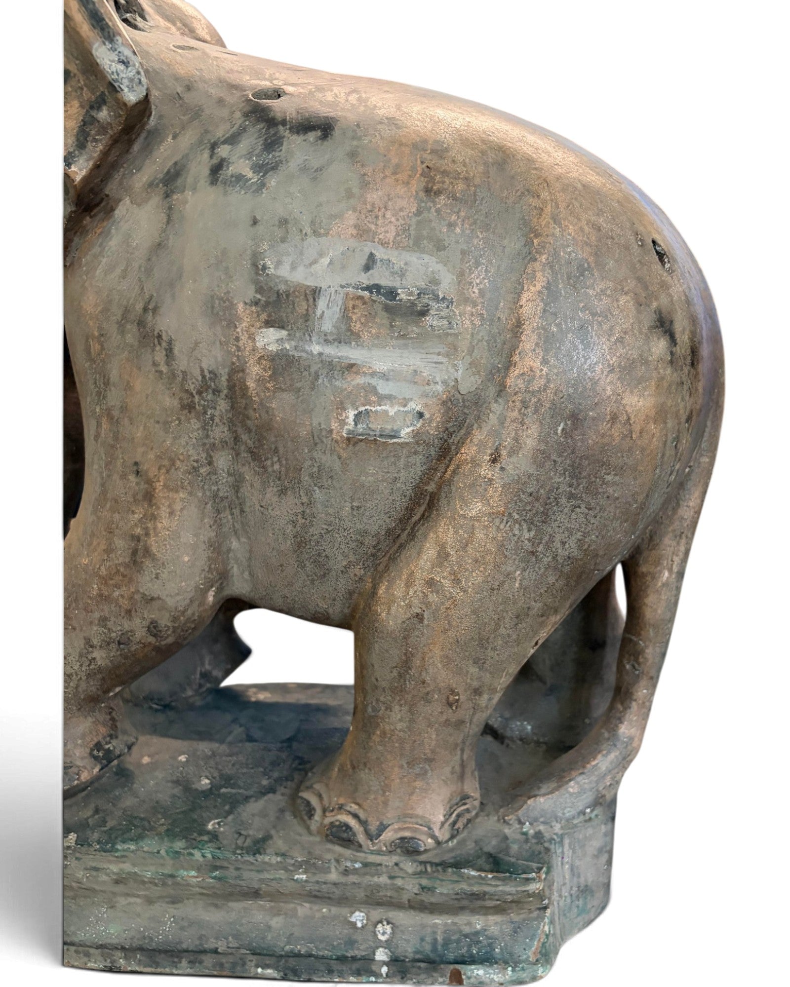 Wooden Elephant Figure (ไม้แกะช้าง)