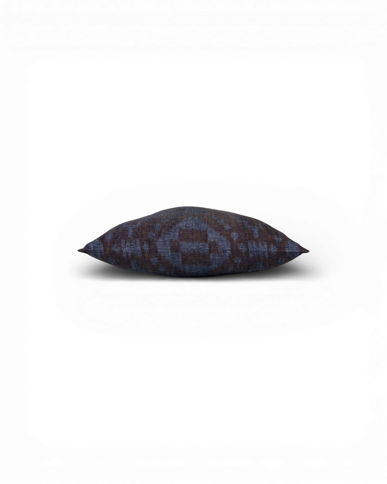 Indigo Earth Ikat Cushion