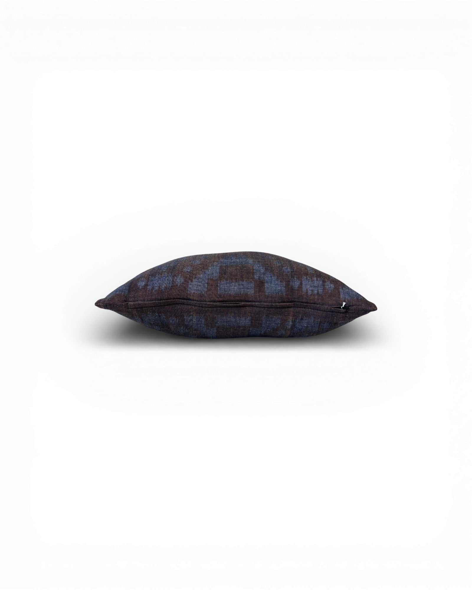 Indigo Earth Ikat Cushion