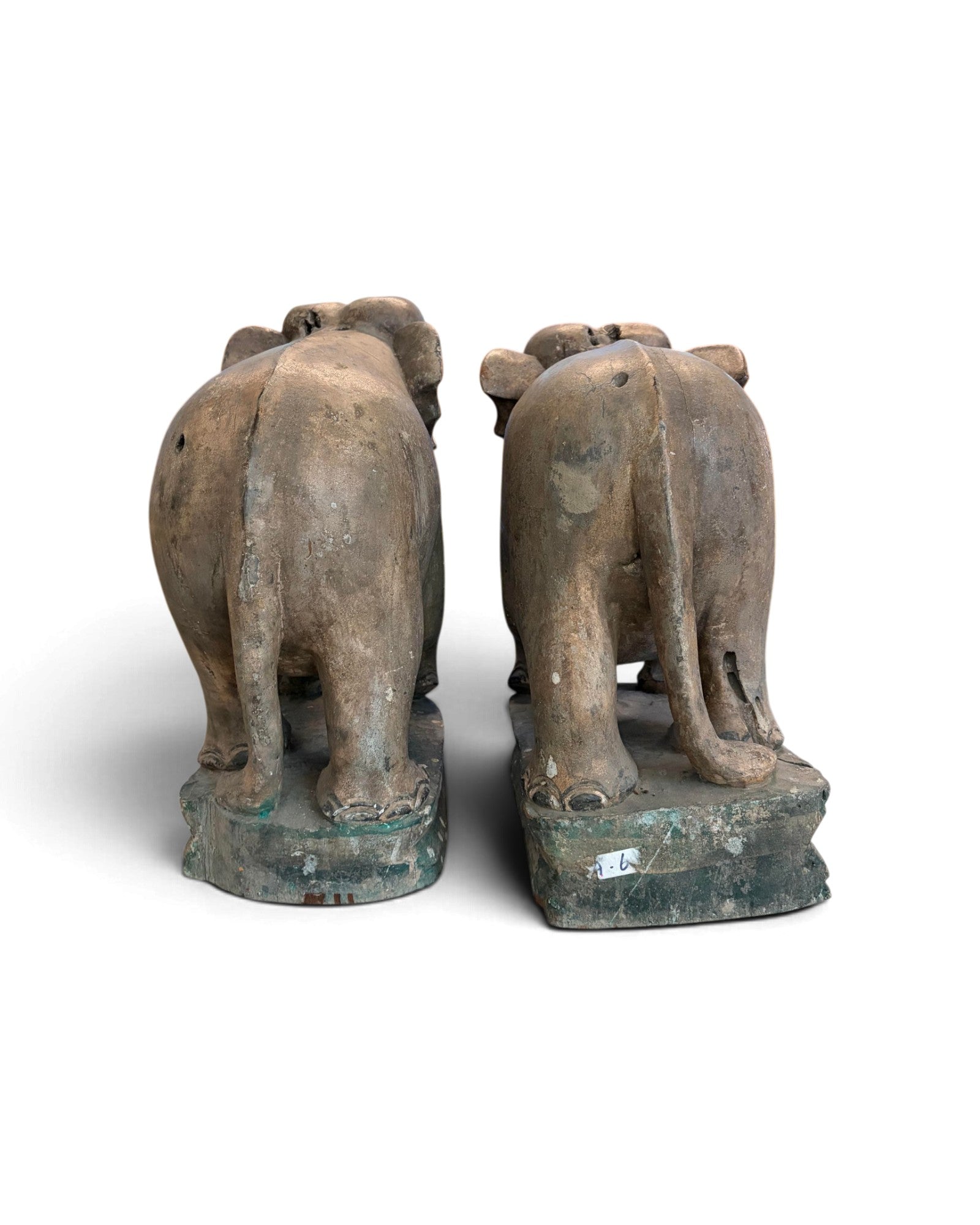 Wooden Elephant Figure (ไม้แกะช้าง)