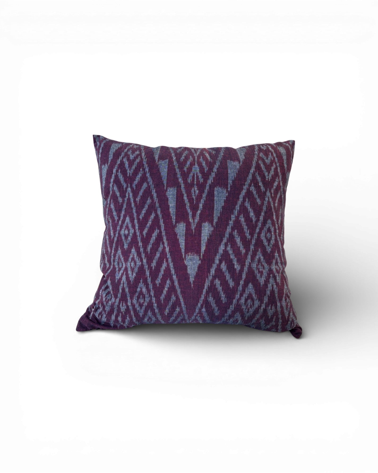 Plum Ikat Cushion - Surround Living - 7