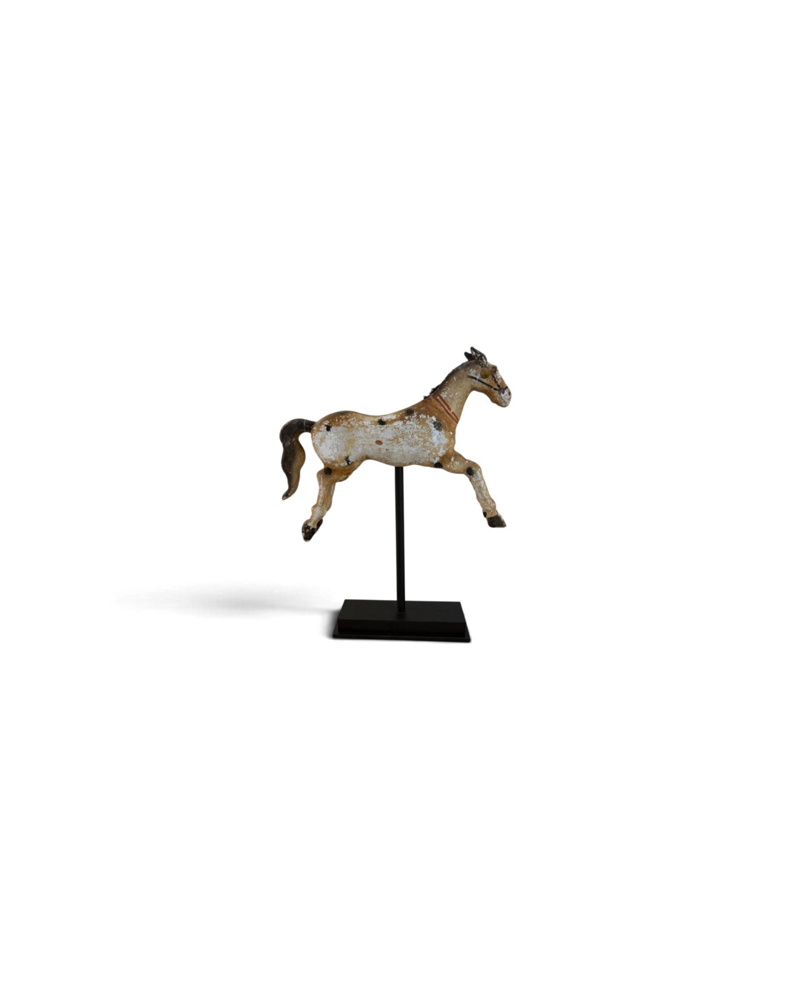 Indian Wooden Horse figurine