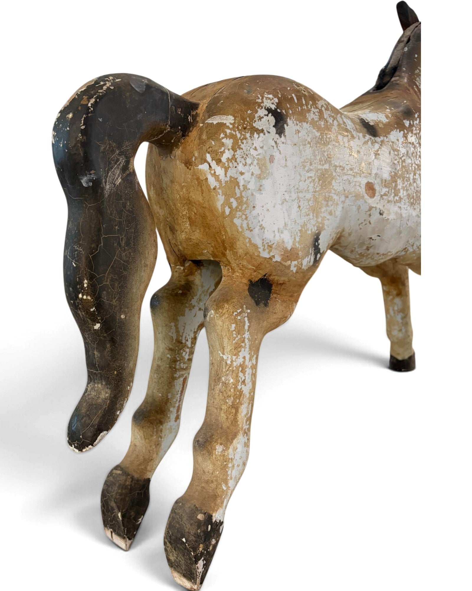 Indian Wooden Horse figurine