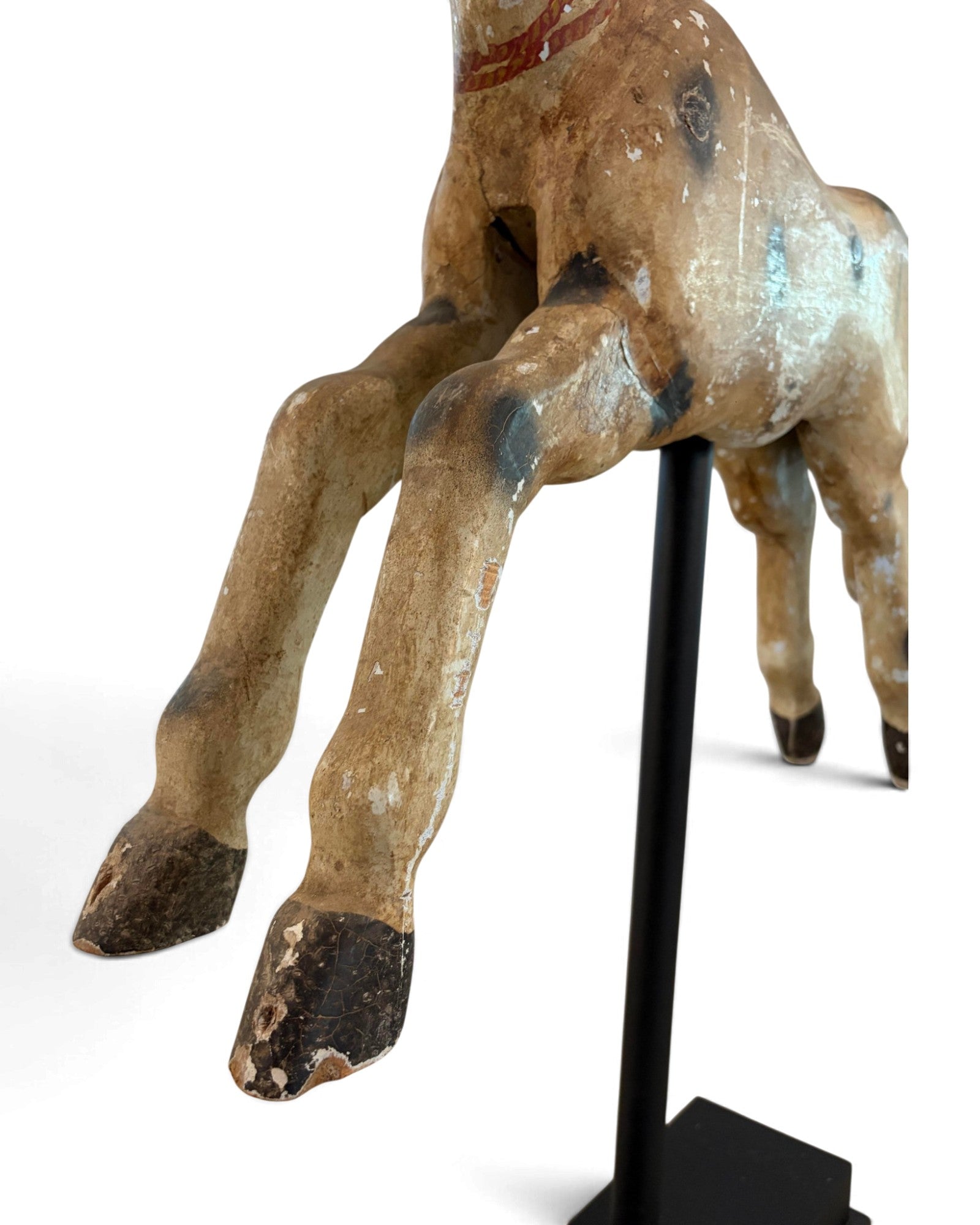 Indian Wooden Horse figurine