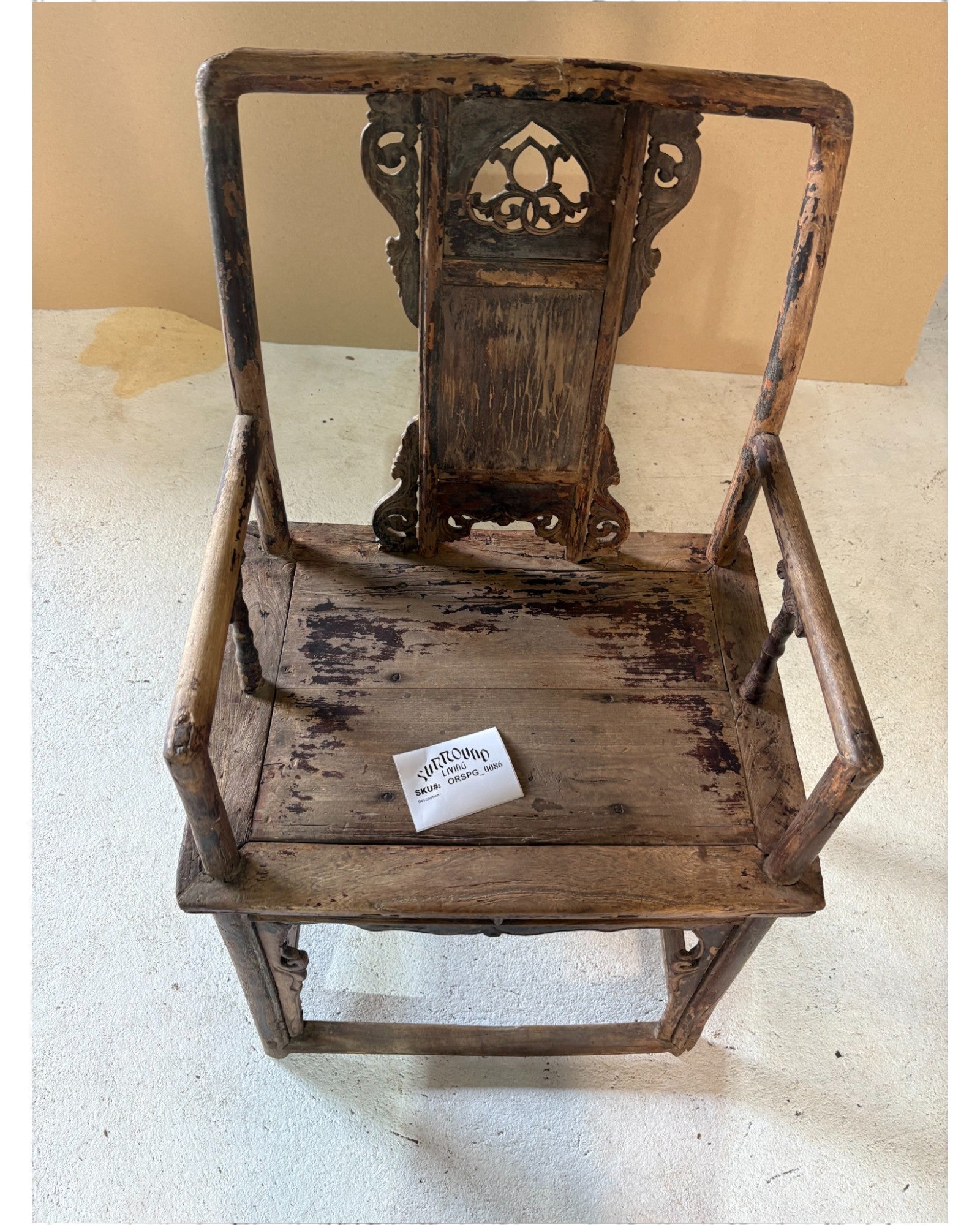 Chinese Scholarâ€™s Armchair - Set of 2 - Surround Living - 17