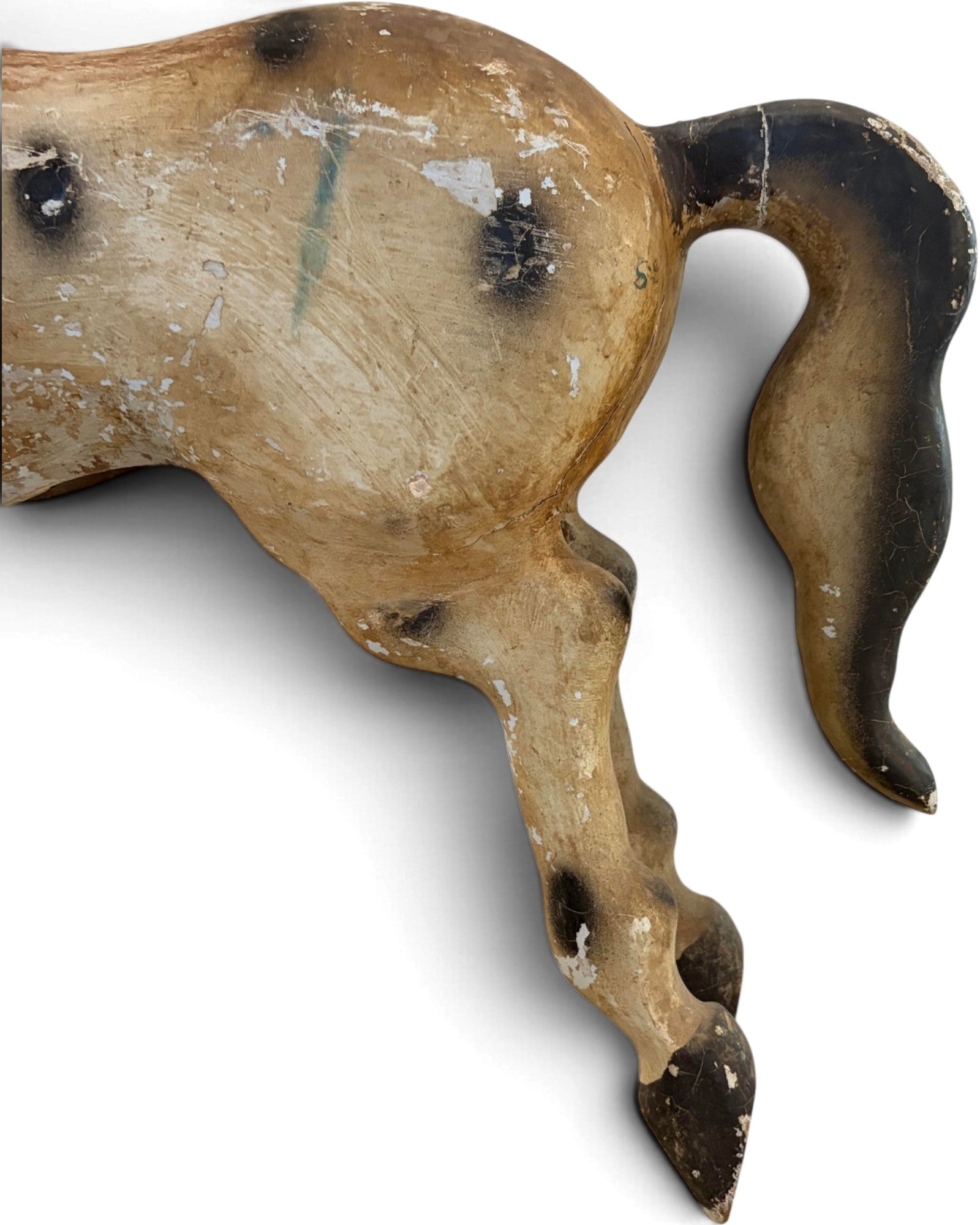 Indian Wooden Horse figurine