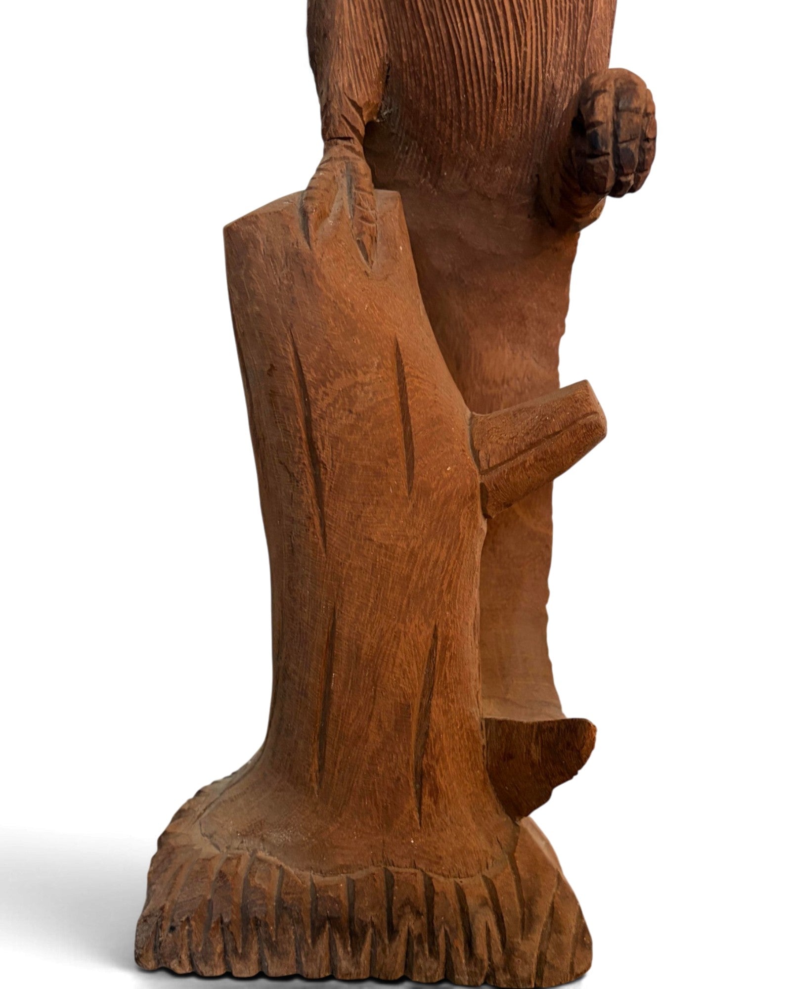Burmese Wooden Swan Figurine (ไม้แกะนกแก้ว)