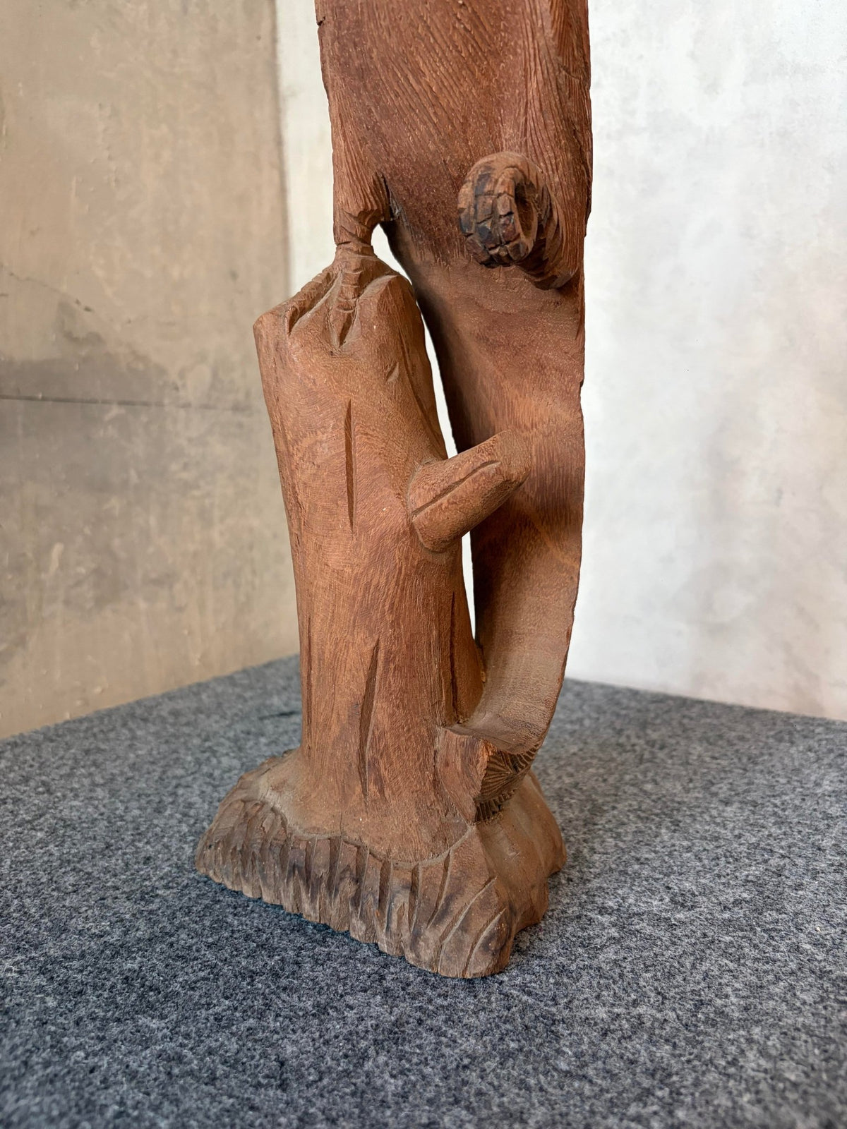 Burmese Wooden Swan Figurine (ไม้แกะนกแก้ว) - Surround Living - 11