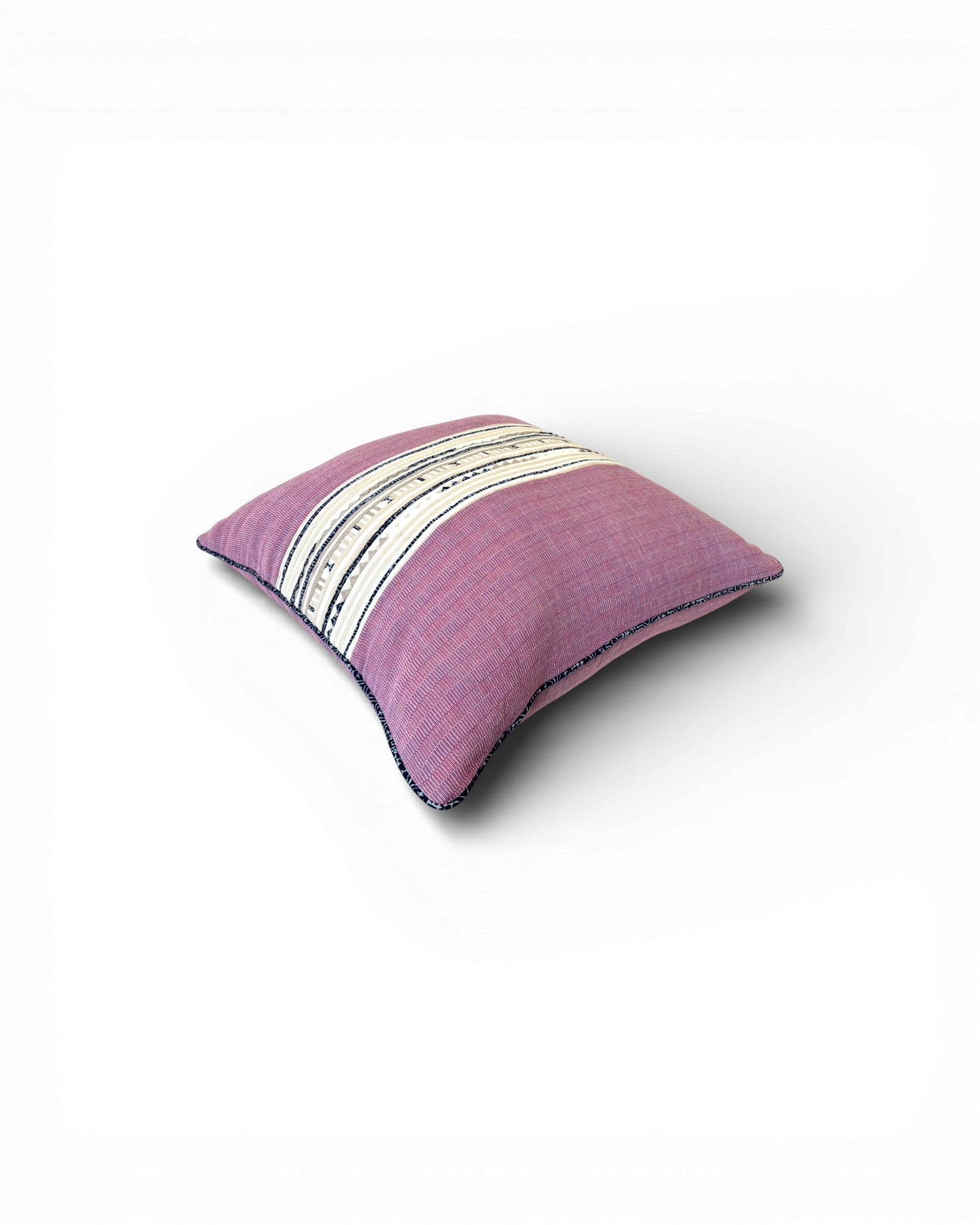 XL Rose Mangosteen Stripe Panel Cushion - Surround Living - 7