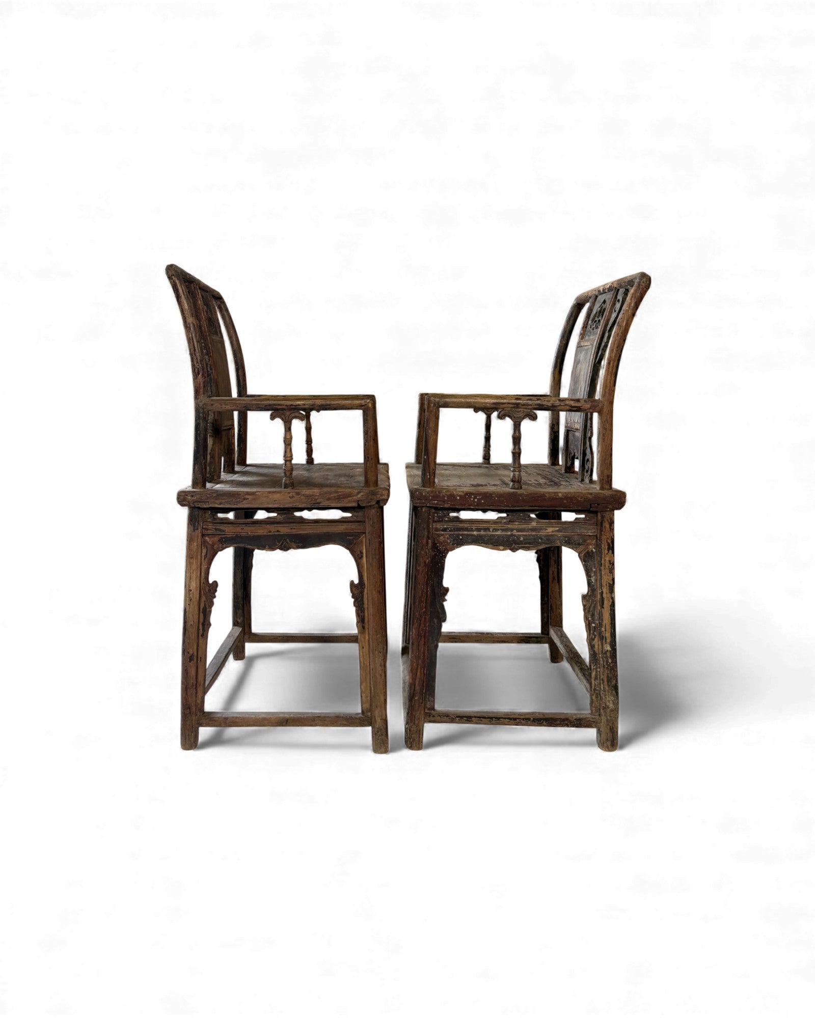 Chinese Scholarâ€™s Armchair - Set of 2 - Surround Living - 3