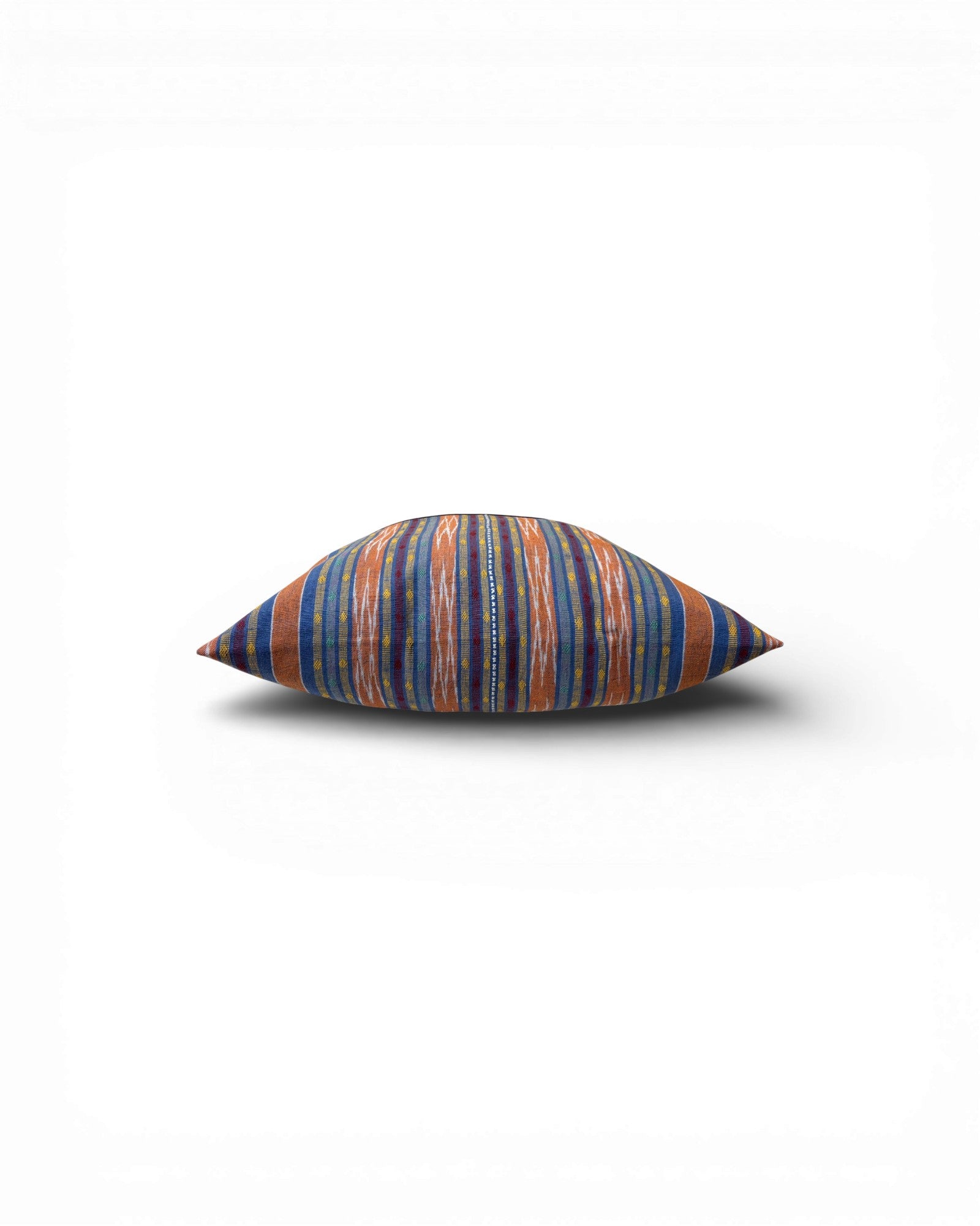 XL Terracotta Stripe Velvet Panel Cushion - Surround Living - 4