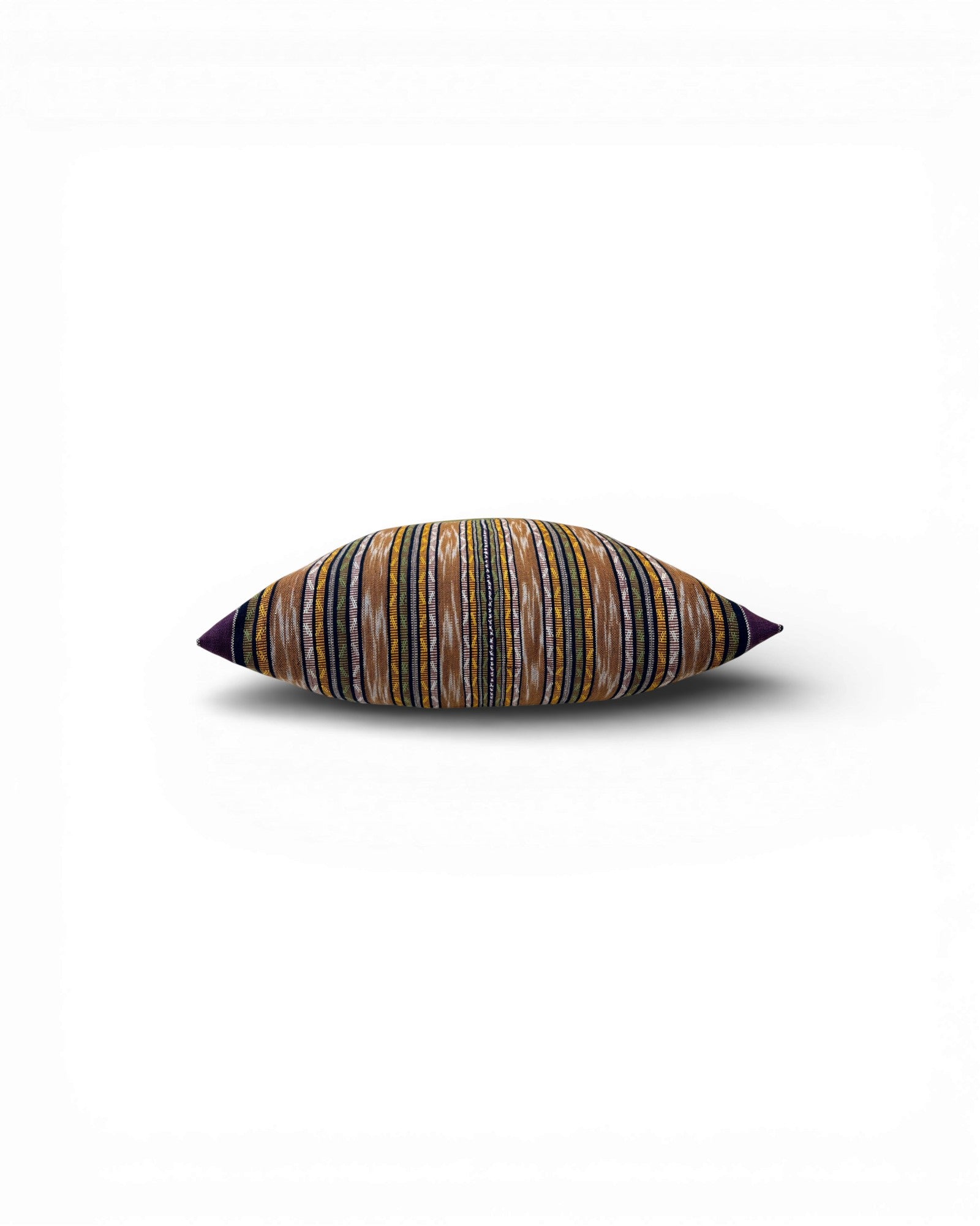 XL Plum Stripe Velvet Panel Cushion - Surround Living - 4
