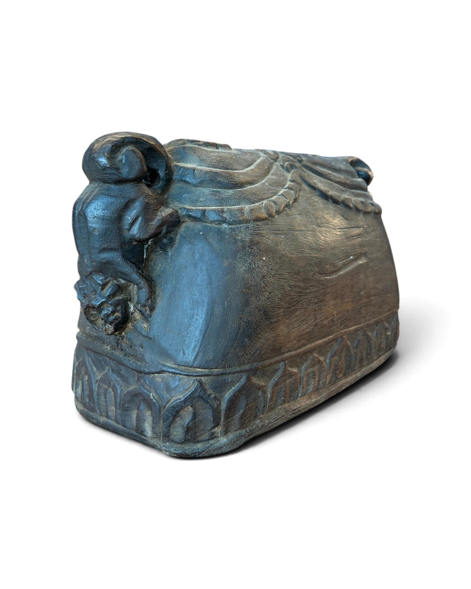 Lanna Wooden Cow Bell (กระดิ่งไม้ห้อยคอวัว)