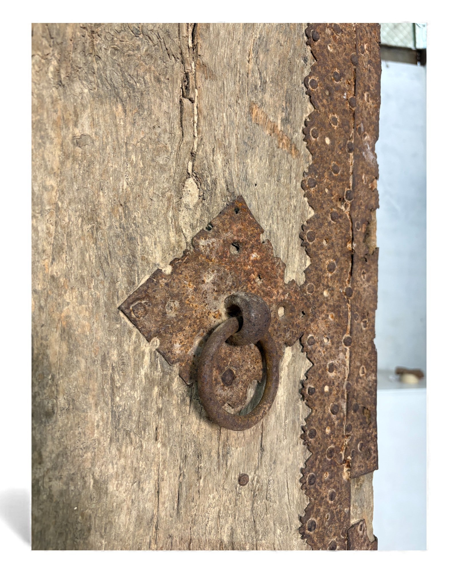 Antique Chinese Wooden Door Panel - Surround Living - 15