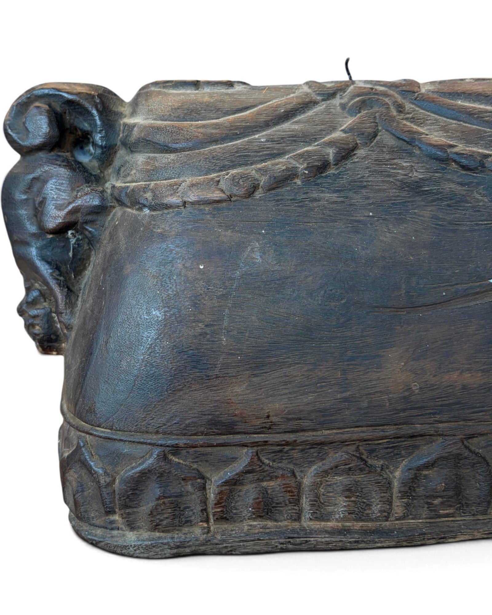 Lanna Wooden Cow Bell (กระดิ่งไม้ห้อยคอวัว)