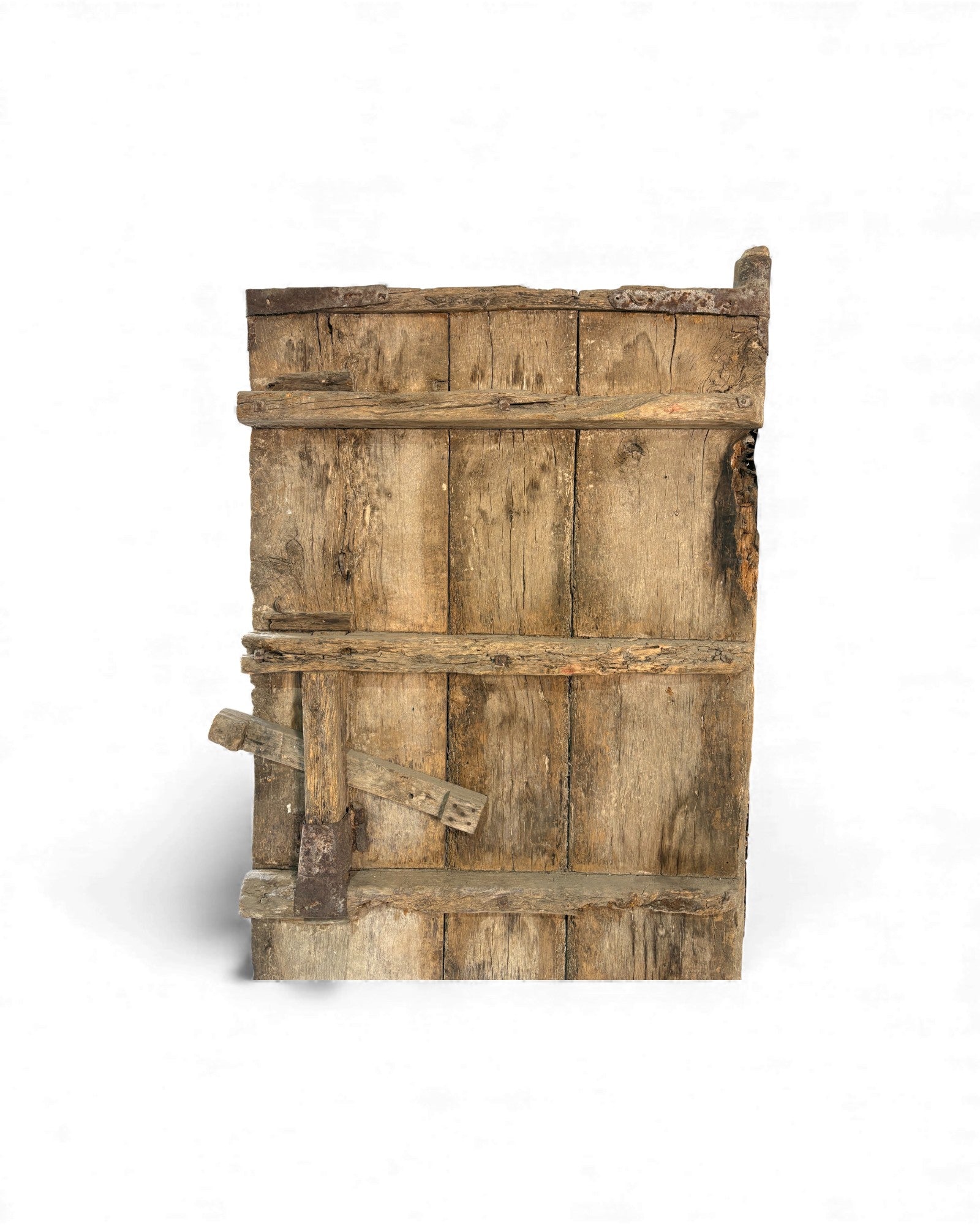 Antique Chinese Wooden Door Panel - Surround Living - 18